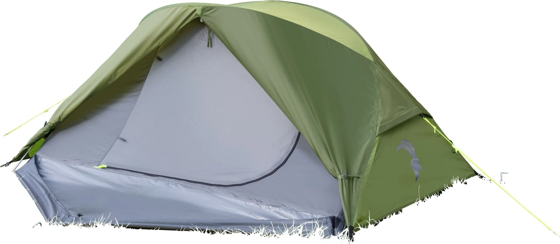 Mountain Guide Trekkingzelt Carpi II Dunkelgrün für 2 Personen