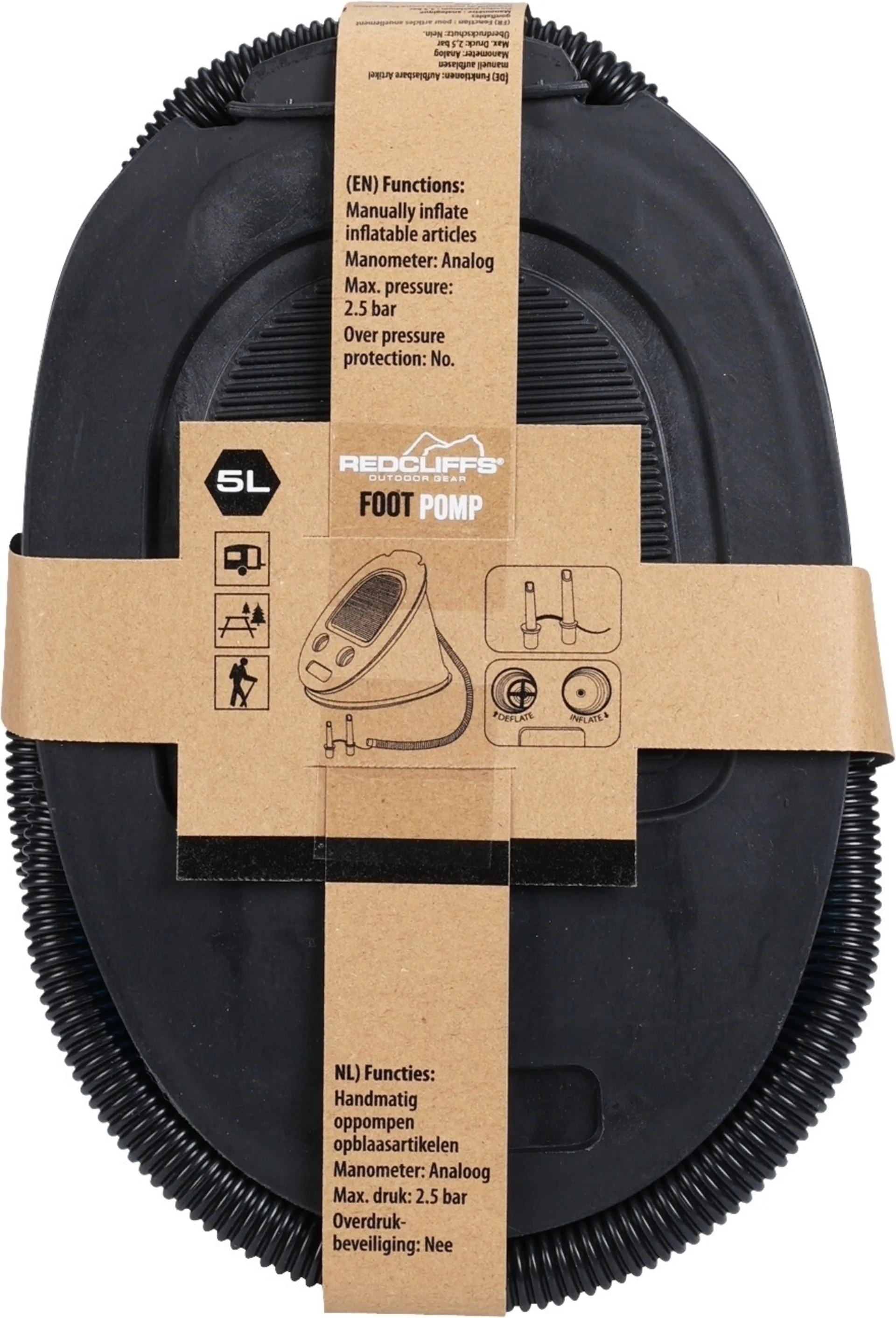 Fussluftpumpe 5 Liter