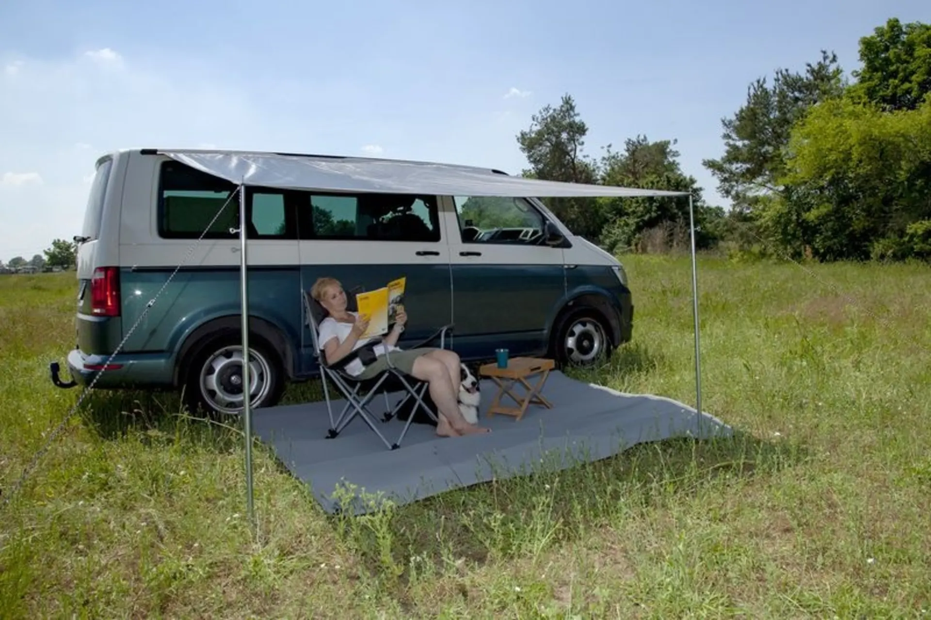 Universal Sonnensegel Como - Kompaktes Sonnendach für Caravans und Reisemobile