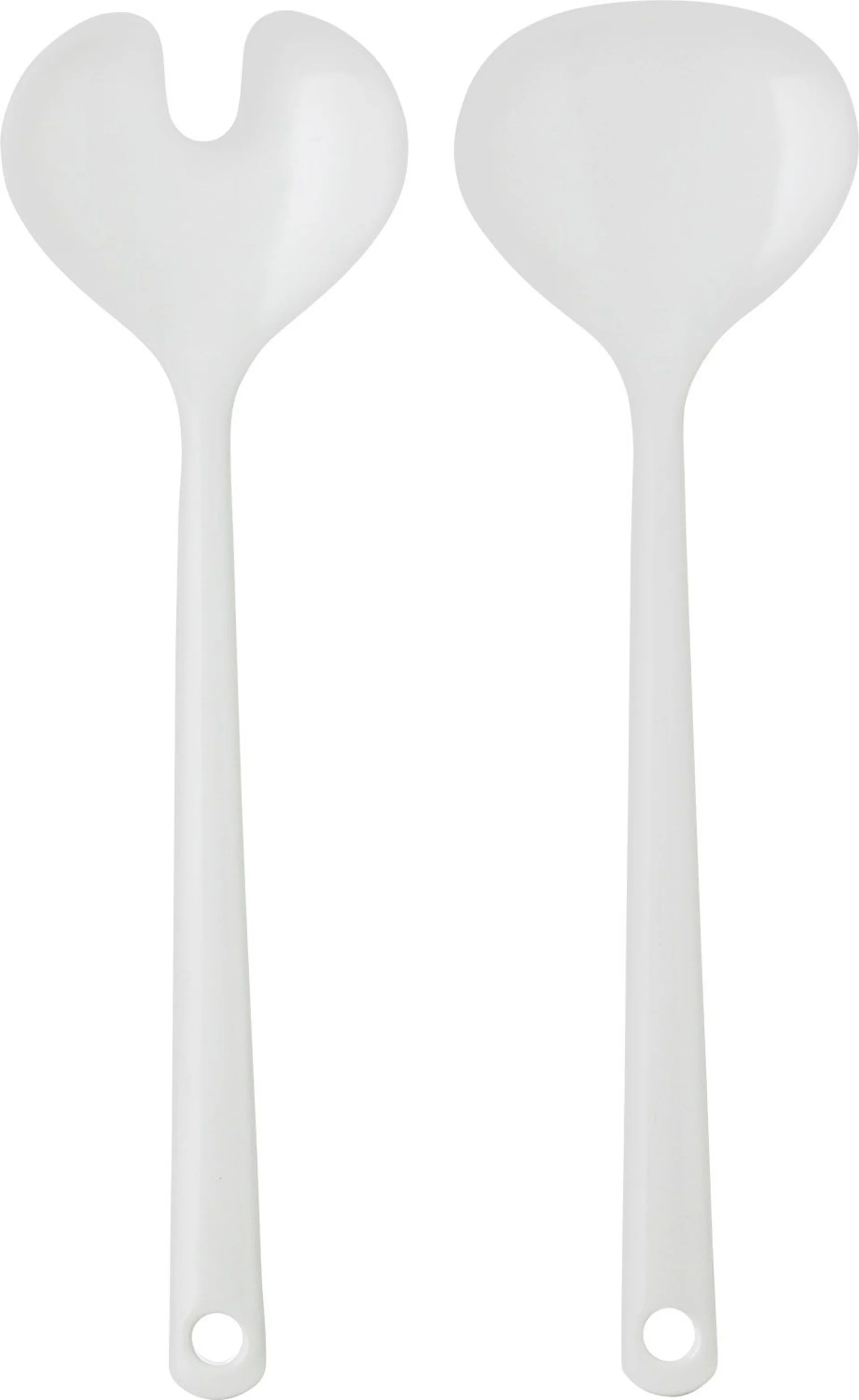 Mepal Sythesis couvert à salade 2 pcs nordic white