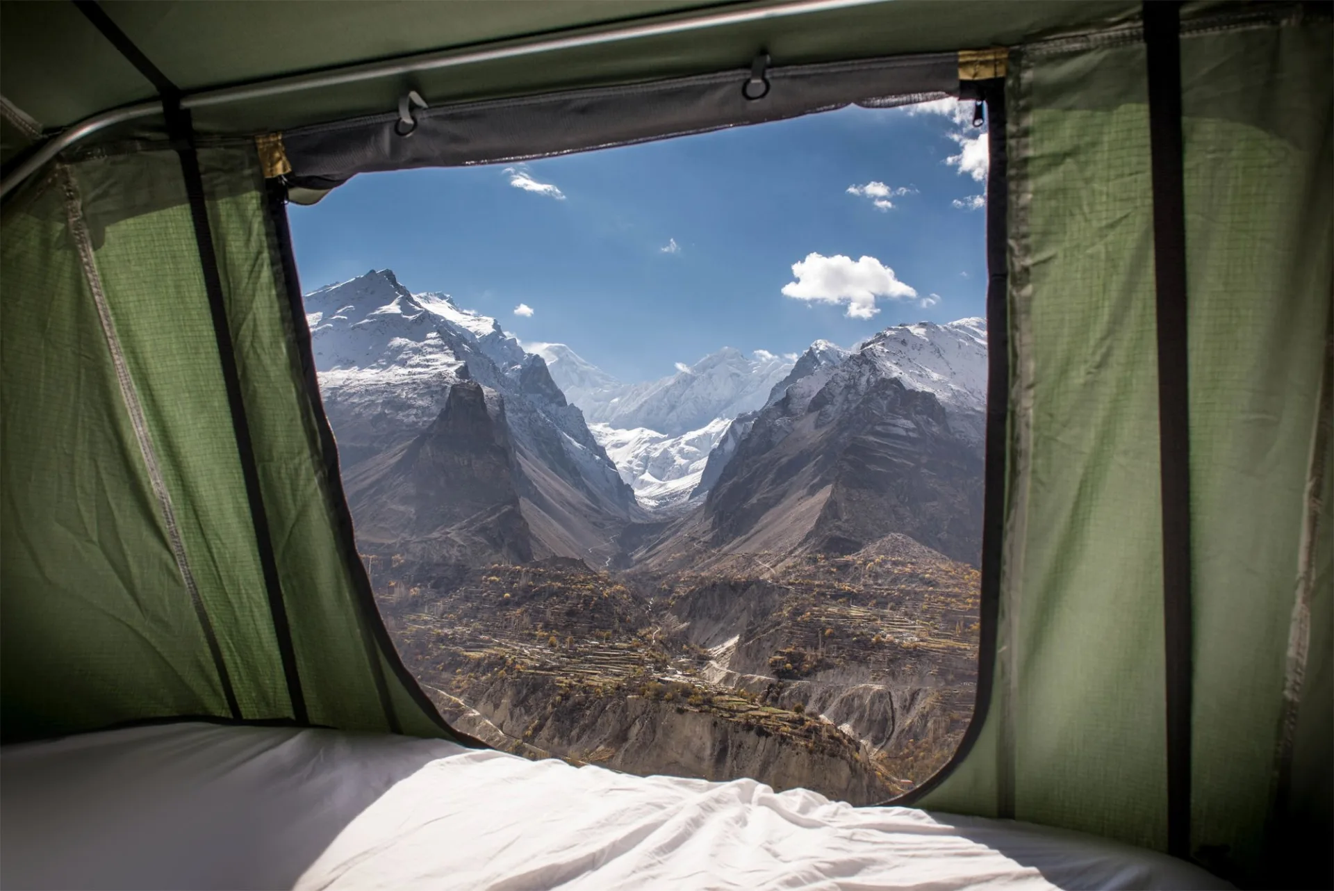 Gordigear Dachzelt für 2 Personen mit Staufläche 140 x 240 cm grün
