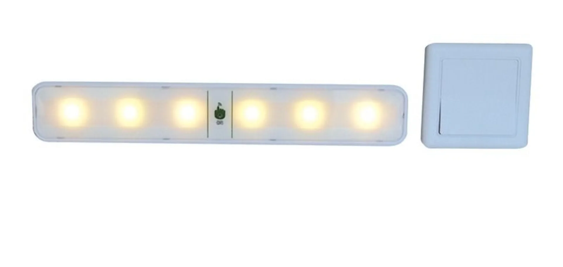 LED-Batterieleuchte mit Funkschalter und Touchschalter