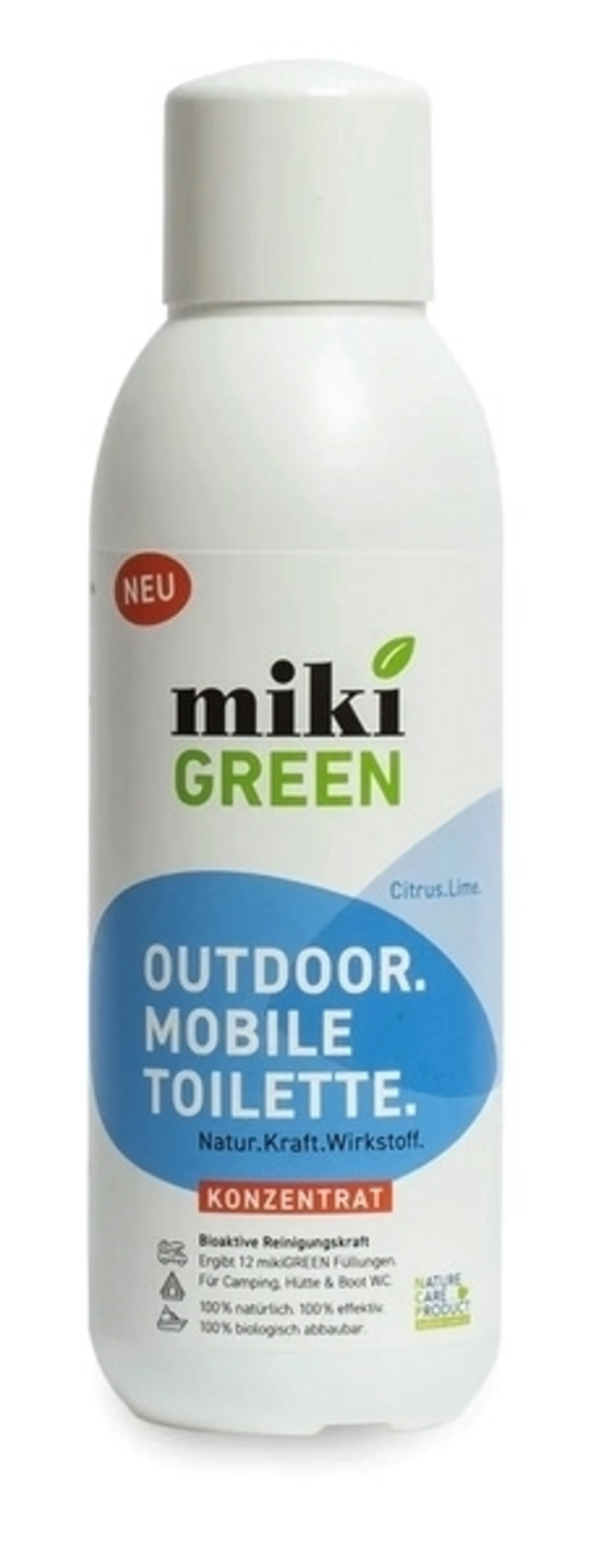 MikiGREEN Outdoor. Mobile Toilette - Konzentrat MikiGREEN Outdoor. Mobile Toilette - Konzentrat