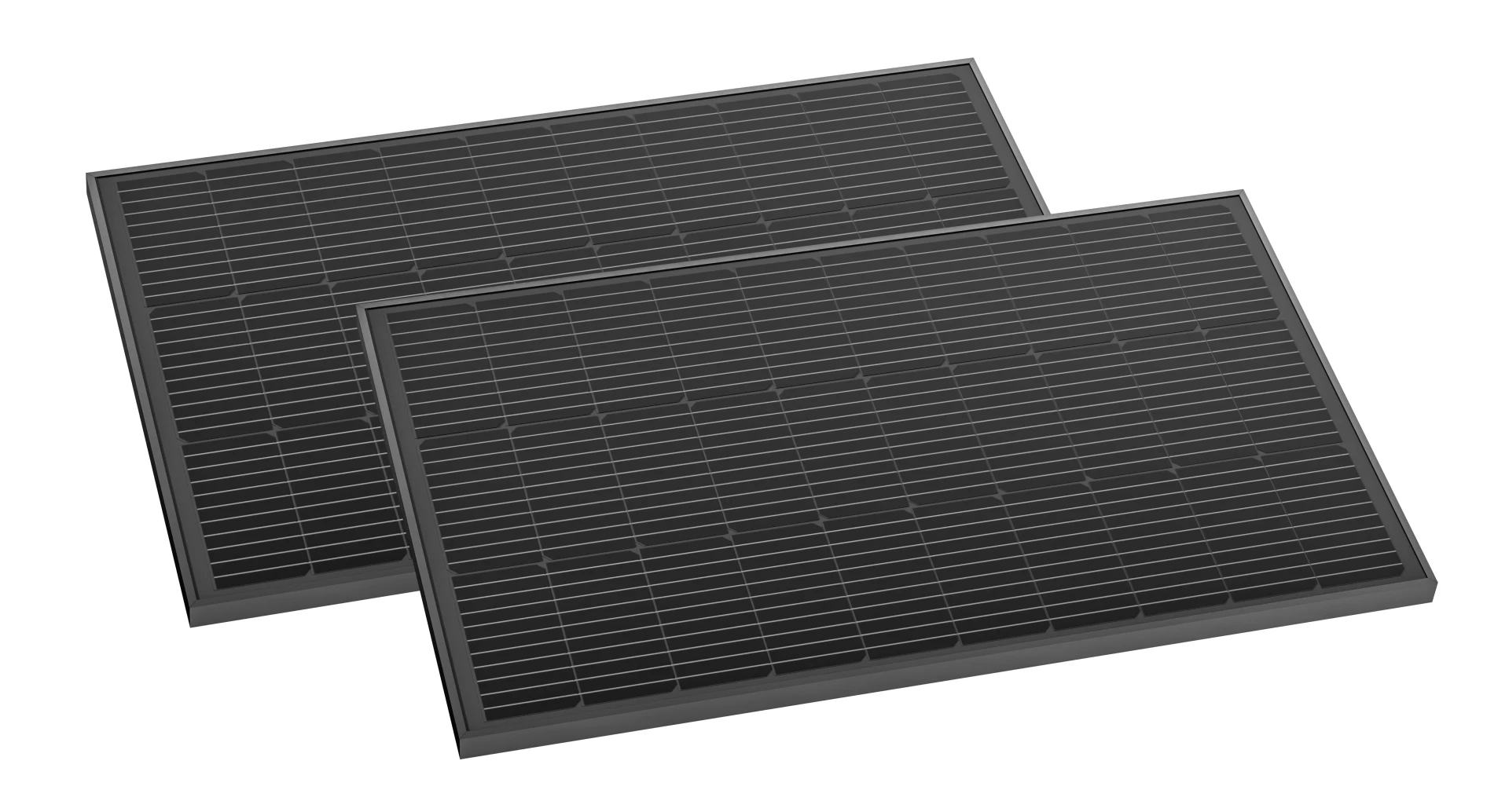 EcoFlow starres Solarpanel 2 Stück 100 W