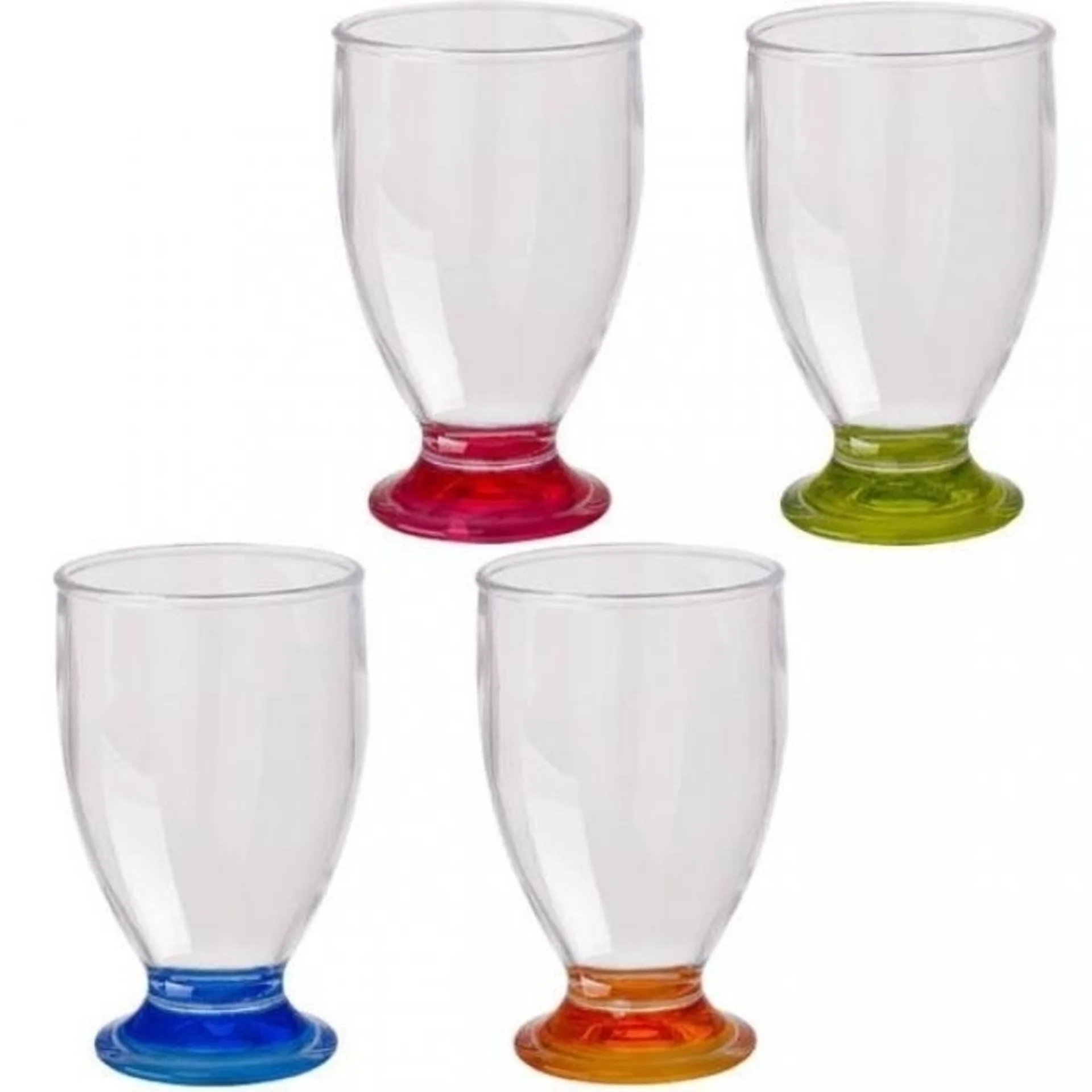 Flamefield Saftgläser 4er Set 170 ml bunt Flamefield Saftgläser 4er Set 170 ml bunt