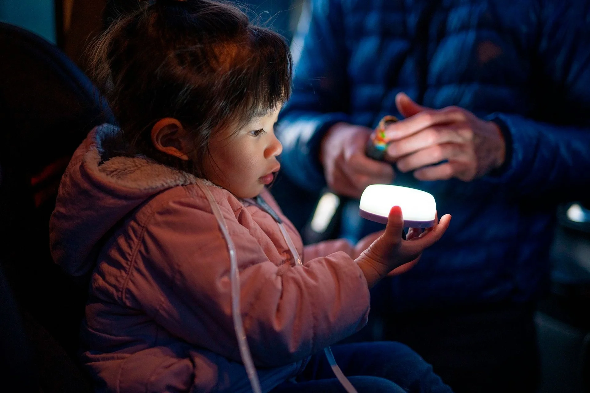 Lampe suspendue Ledlenser Kidcamp6 pour enfants, violette Lampe suspendue Ledlenser Kidcamp6 pour enfants, violette