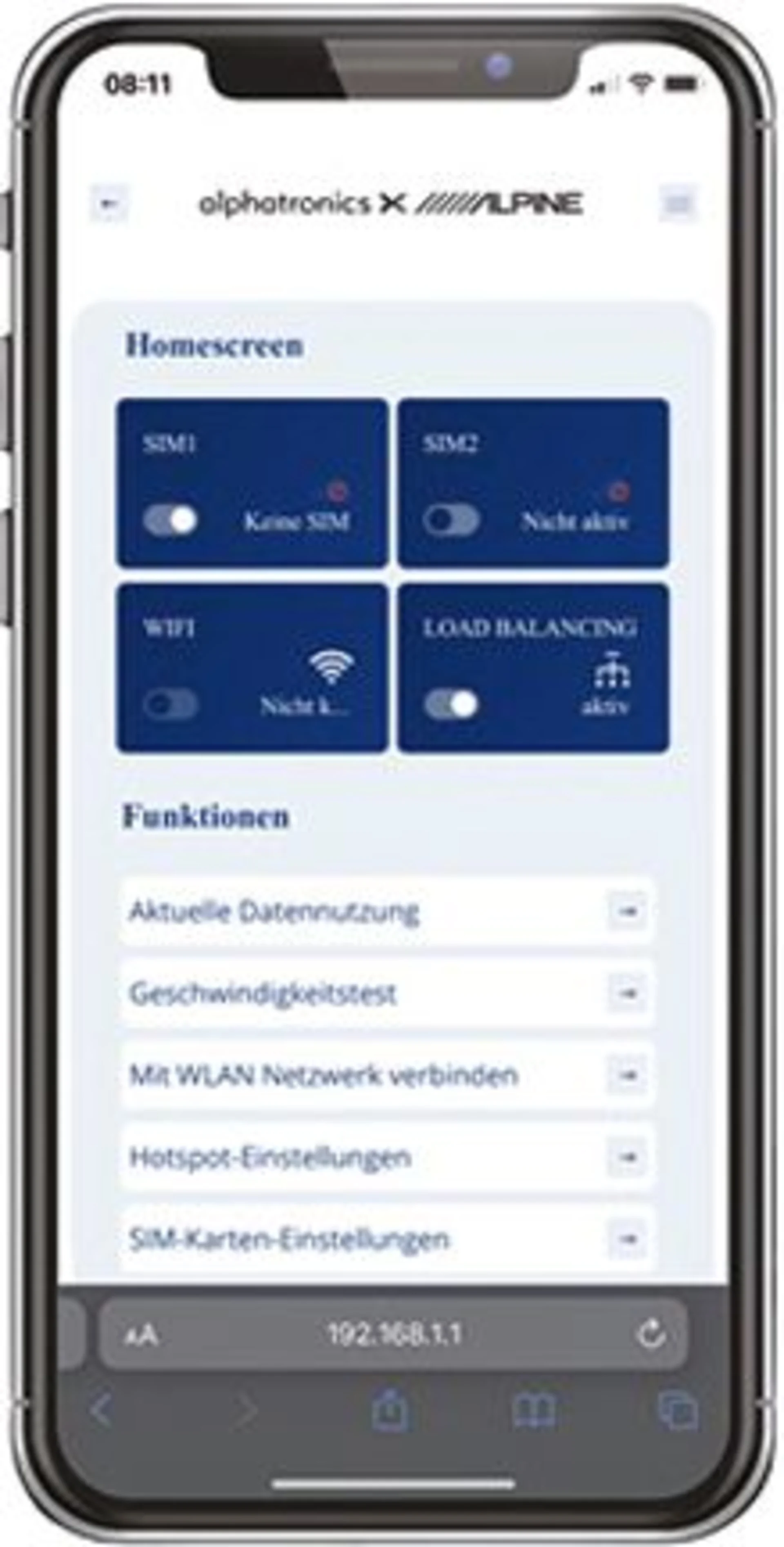 alphatronics STREAM 2 mobiler Router 4G für Wohnmobile und Caravans