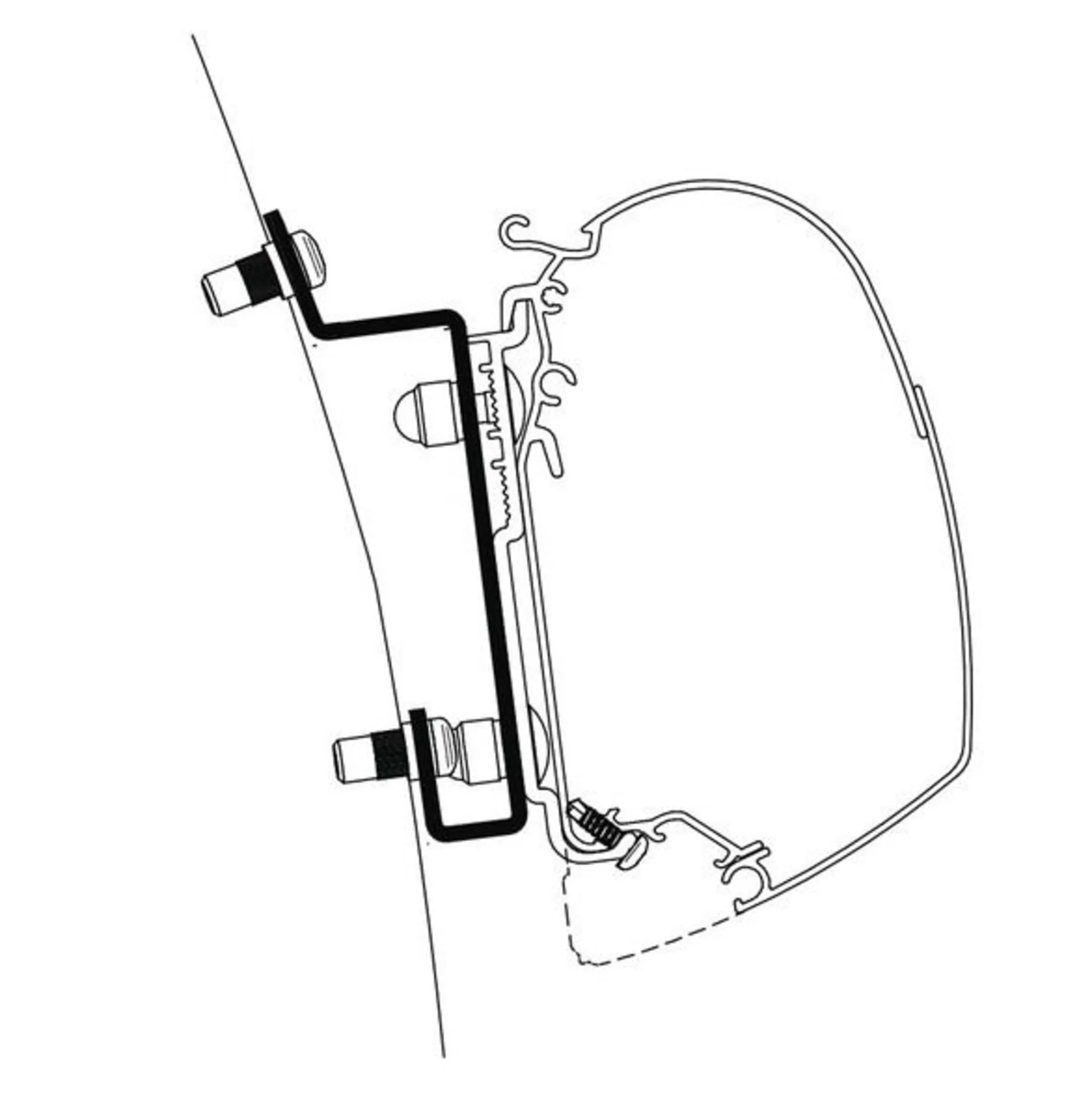 Mark.Adapt.Transit H3 - Adapter für Omnistor Marki