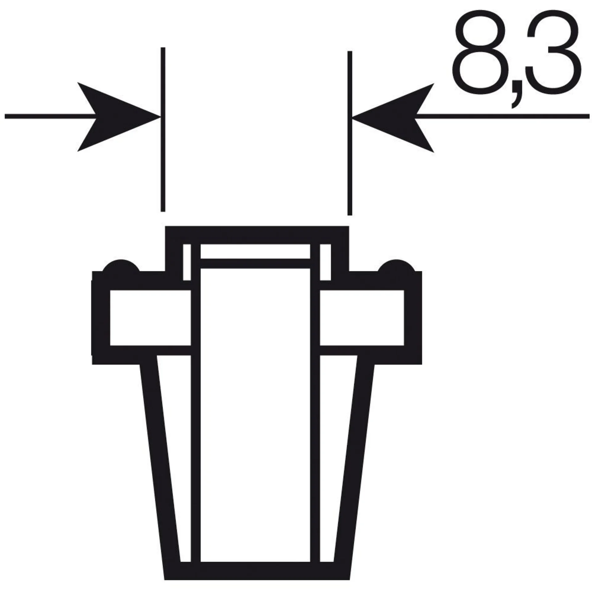 Jahn Glassockellampe 12V 1.2W B8.3D 12V 1.2W B8.3d