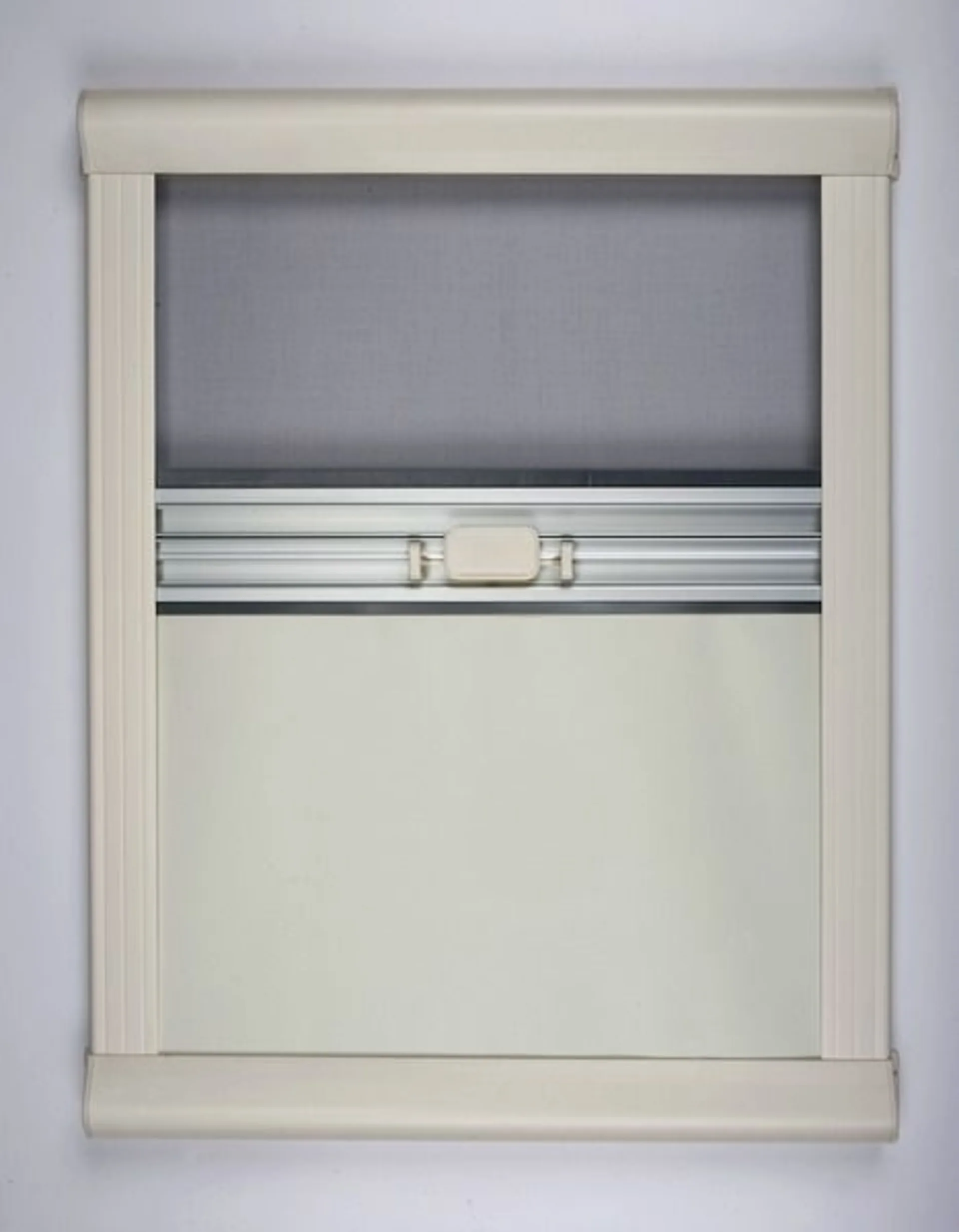 Rollo EVO FLY 1500x650 Verdunkelungssystem inkl, Moskitonetz, creme weiss, Kunststoff
