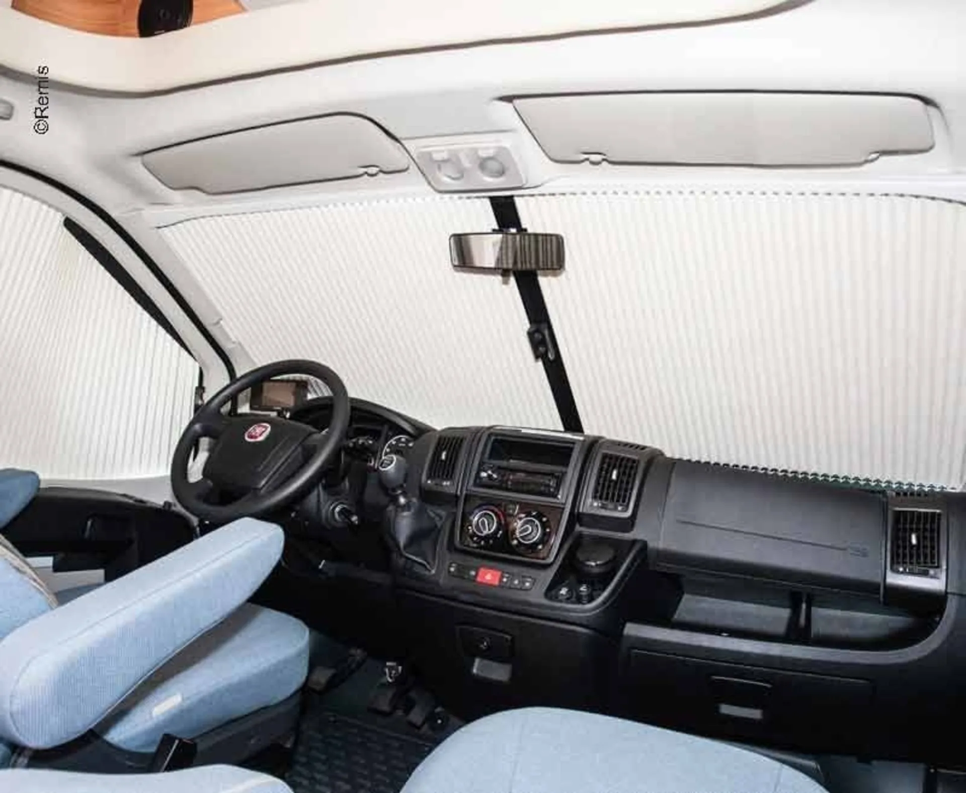 Seitenscheibenrollo REMIfront für Ducato ab 2011 in Beige