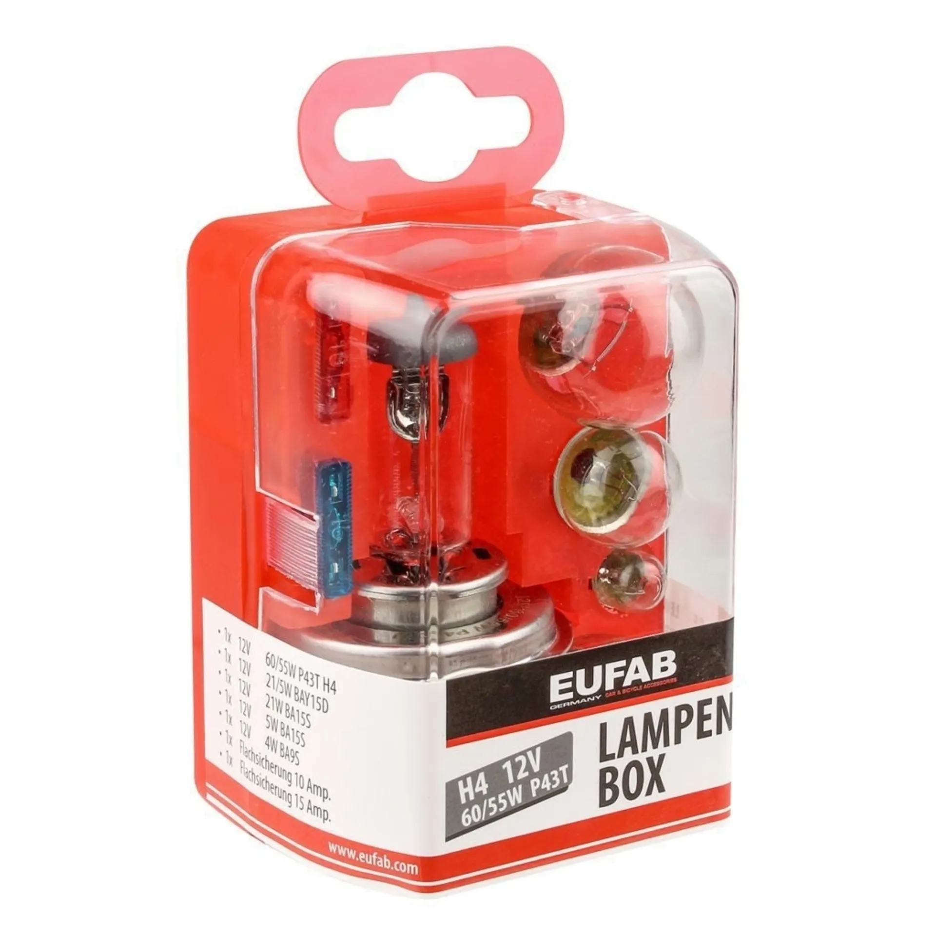 Ampoules auto boîte de rechange H4