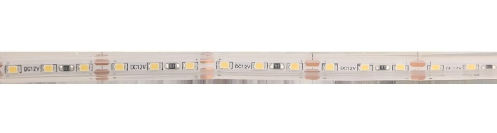LED Streifen 5 mm 12 V kaltweiss 5 m, IP65 Rollenlänge 5 m, alle 2.5 cm trennbar, 5 mm breit