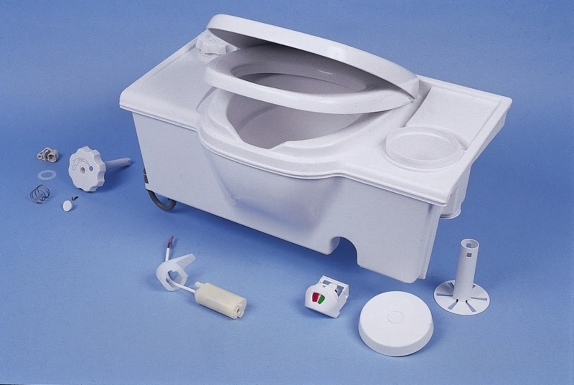 Siège de toilette Thetford avec couvercle pour toilettes C2/3/4