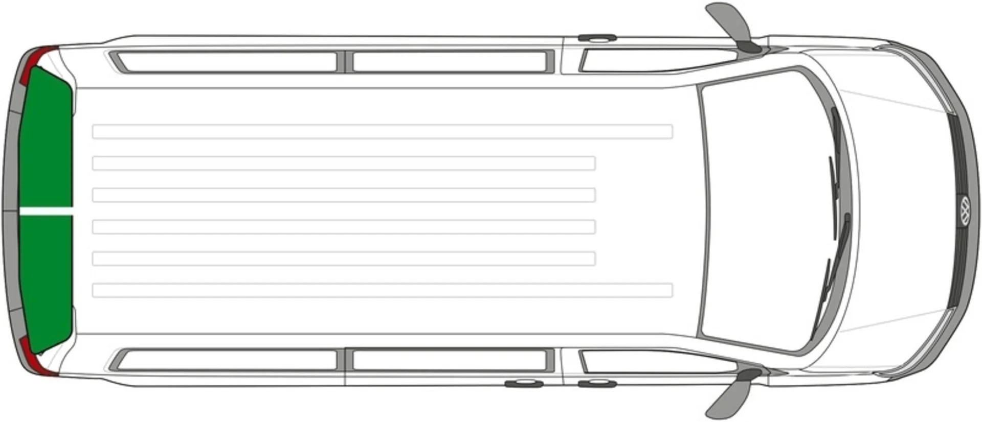 Isoflex Thermomatte Fahrerhaus VW T4 alle Modelle ab Bj.1990-2003