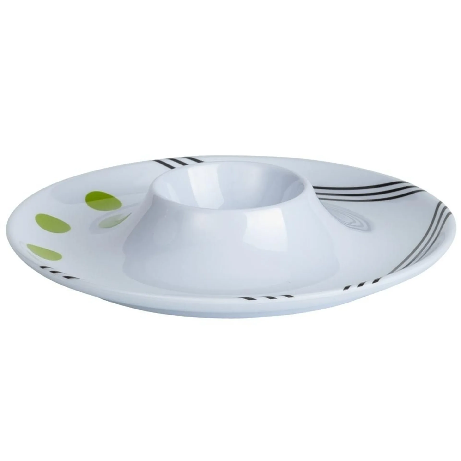 Berger Dots Melamin Eierbecher 13,5 cm grün
