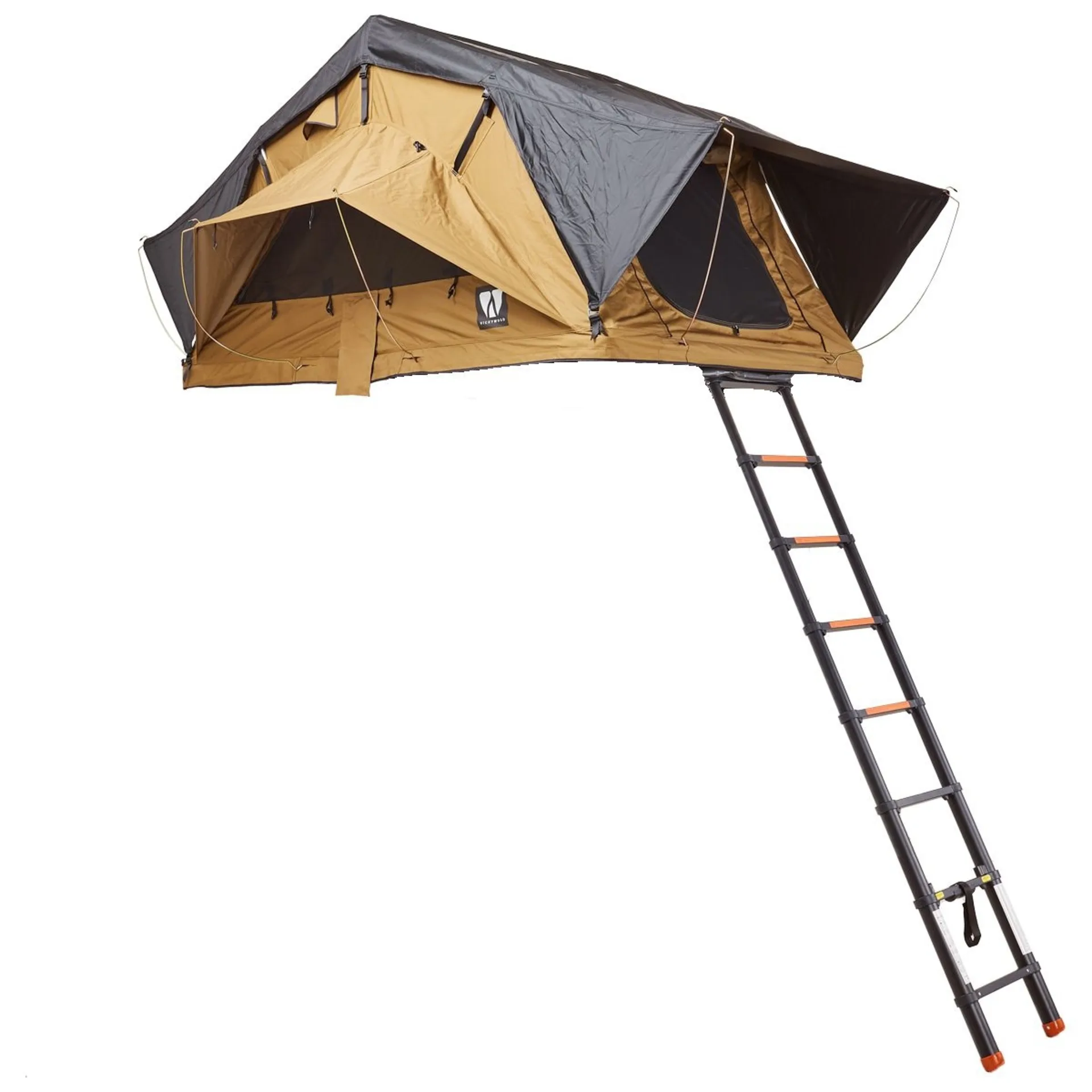 Vickywood Small Willow 160 Dachzelt goldbraun 163 x 240 x 126 cm