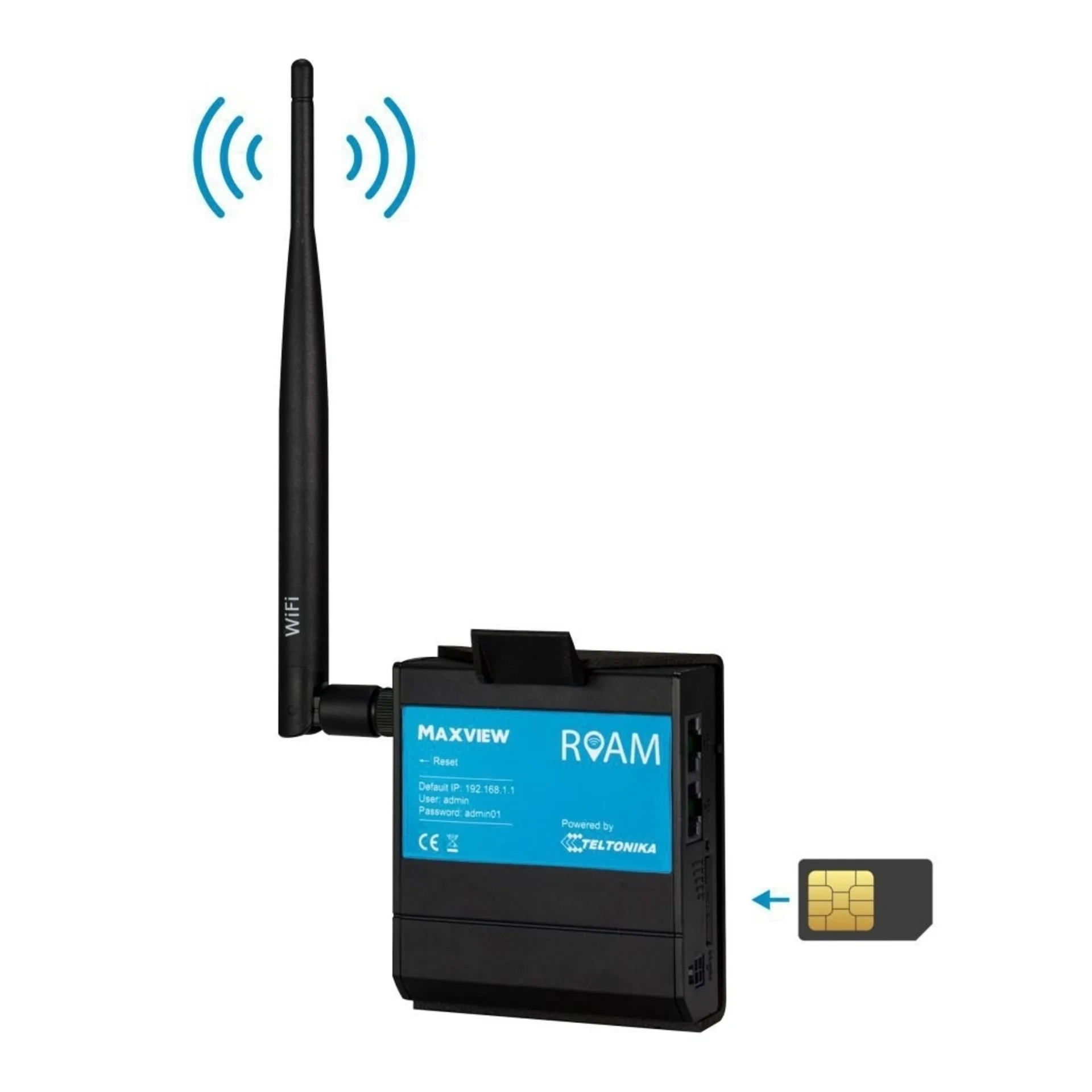 Maxview Roam mobile 4G/5G – WiFi-Antenne inkl. Router weiß