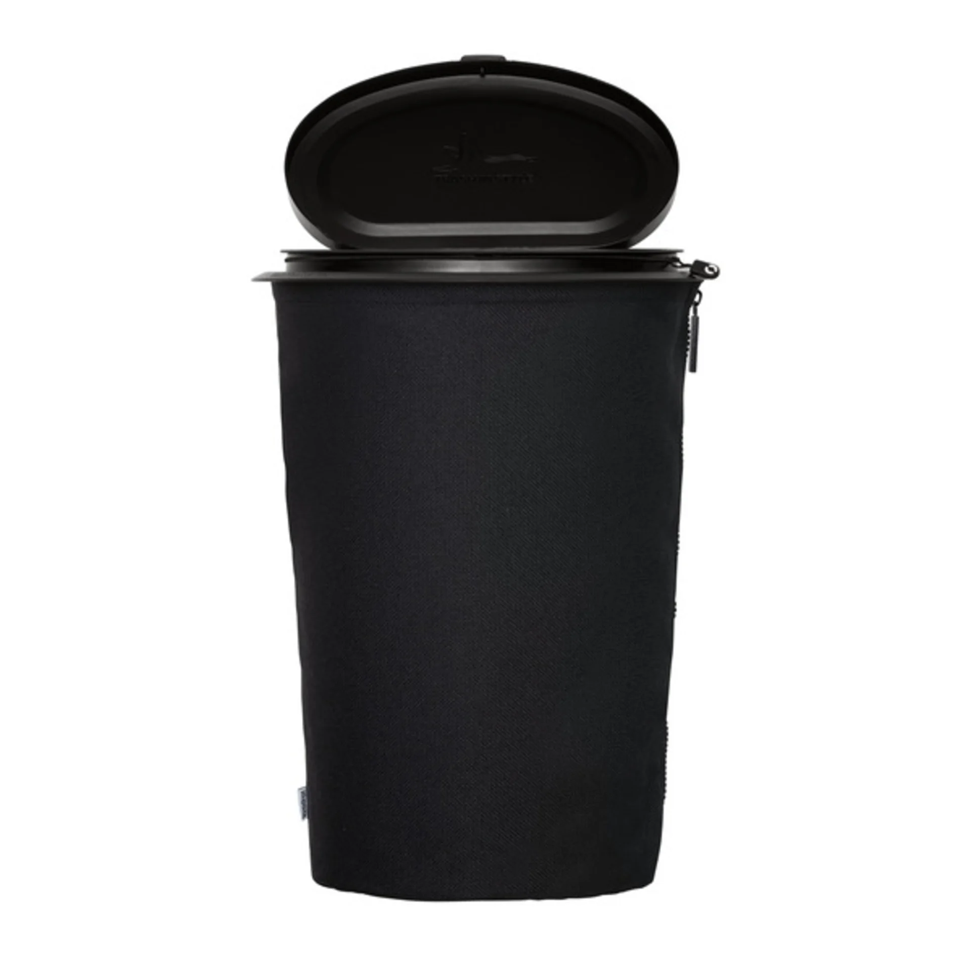 Flextrash Mülleimer, 5L, schwarz, biologisch abbaubares Material