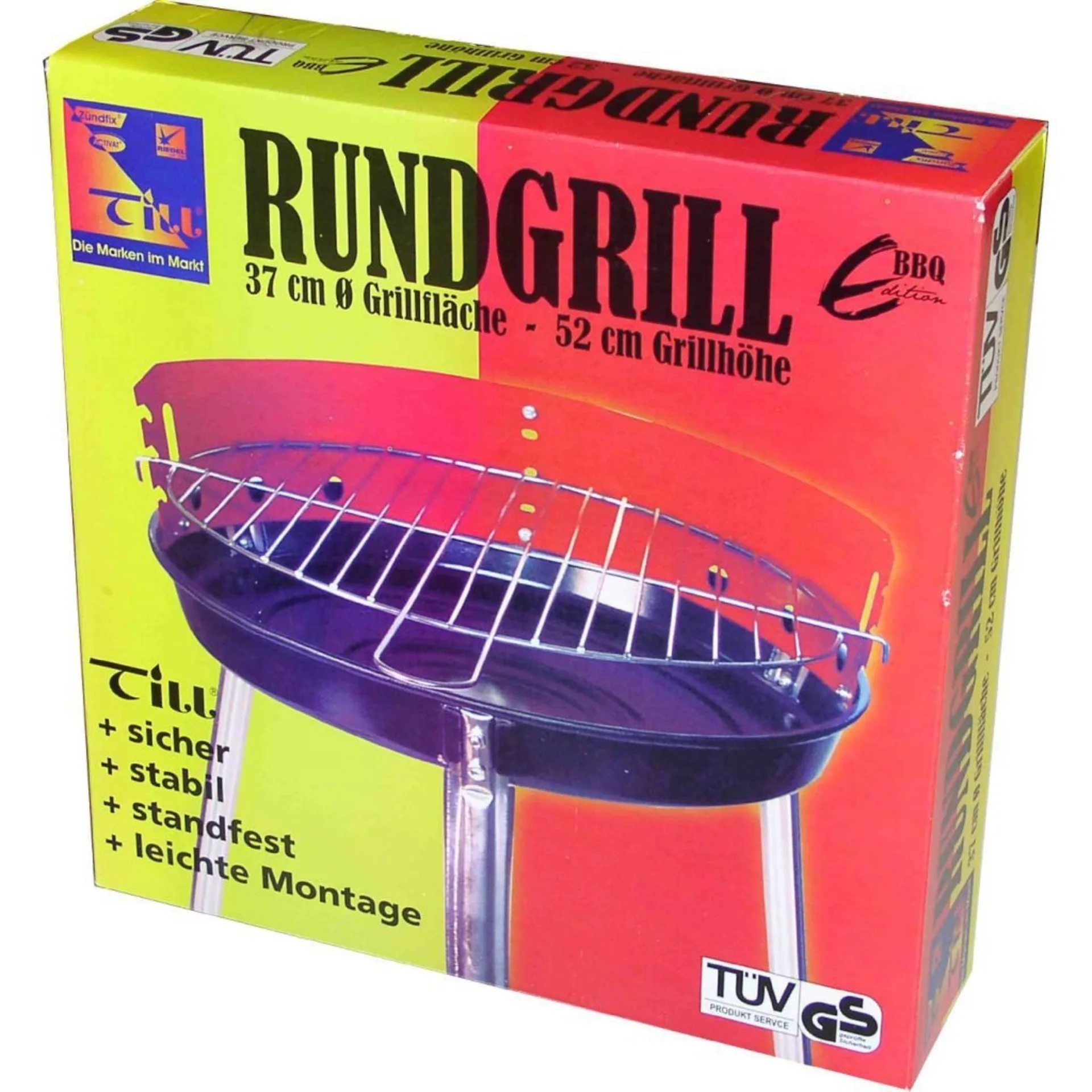 Till Holzkohlegrill / Rundgrill 35 cm