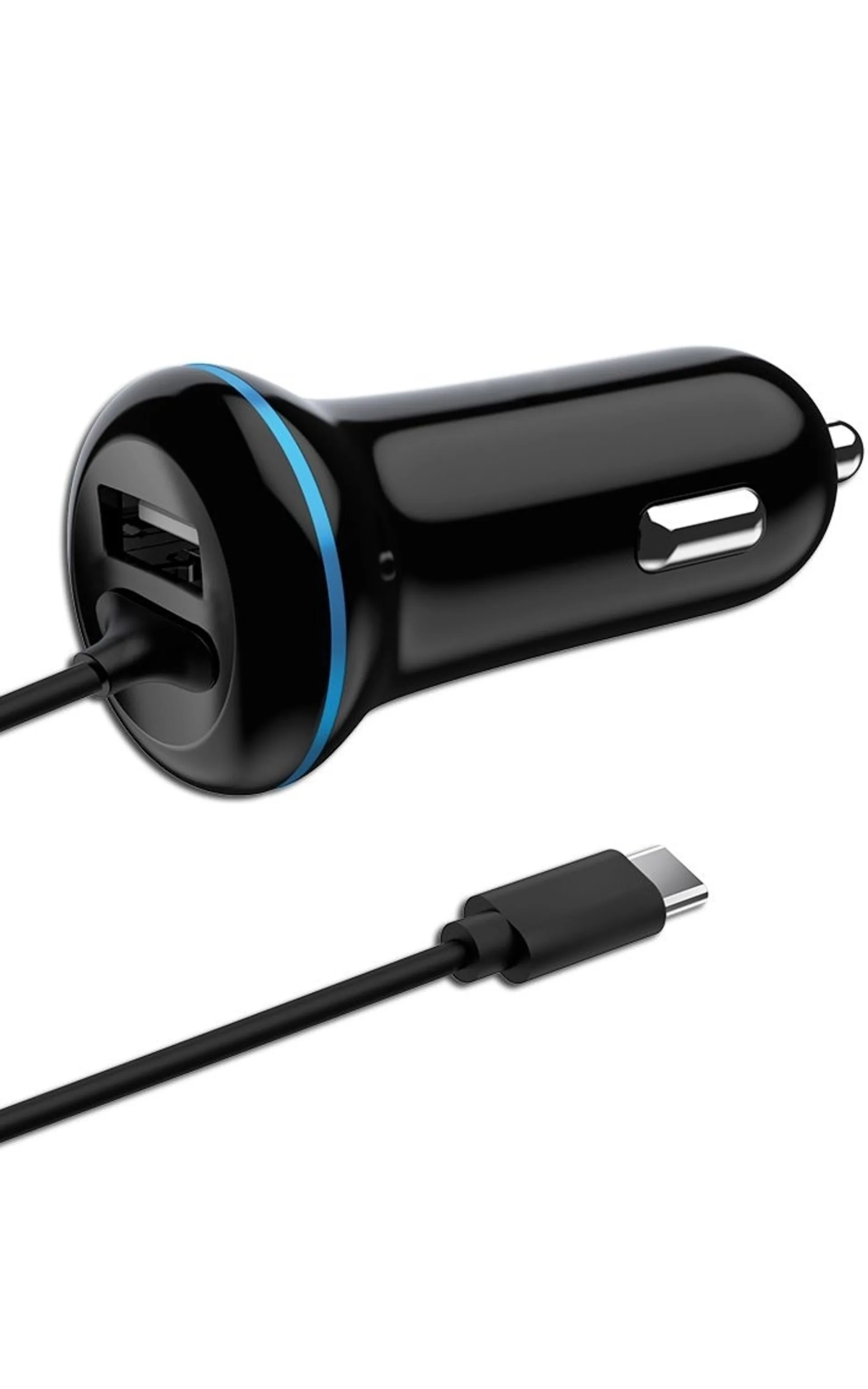 Chargeur de voiture 2GO 12/24 V avec port USB Type-C