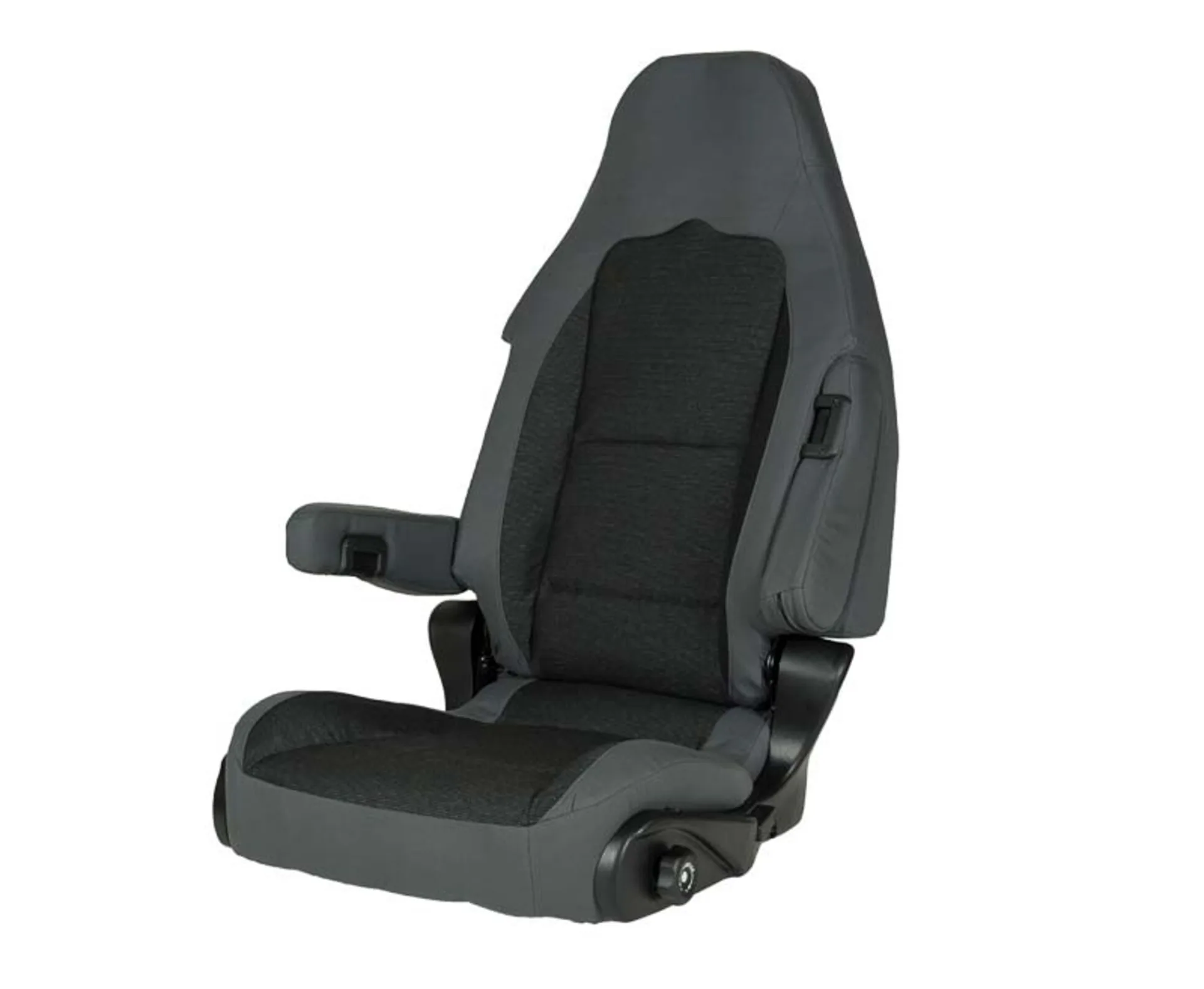 Siège passager S10.1 Tavoc2 gris/noir avec soutien lombaire