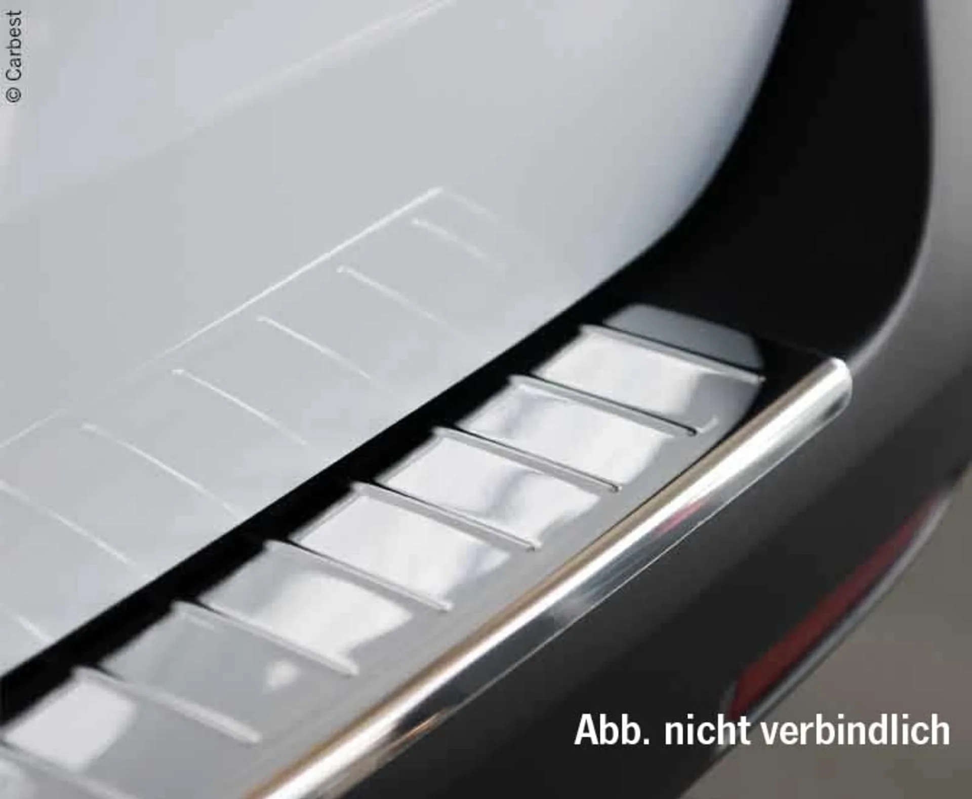 Carbest Ladekantenschutz Mercedes Sprinter/VW Crafter, aus gebürstetem Edelstahl schwarz Carbest Ladekantenschutz Mercedes Sprinter/VW Crafter, aus gebürstetem Edelstahl schwarz