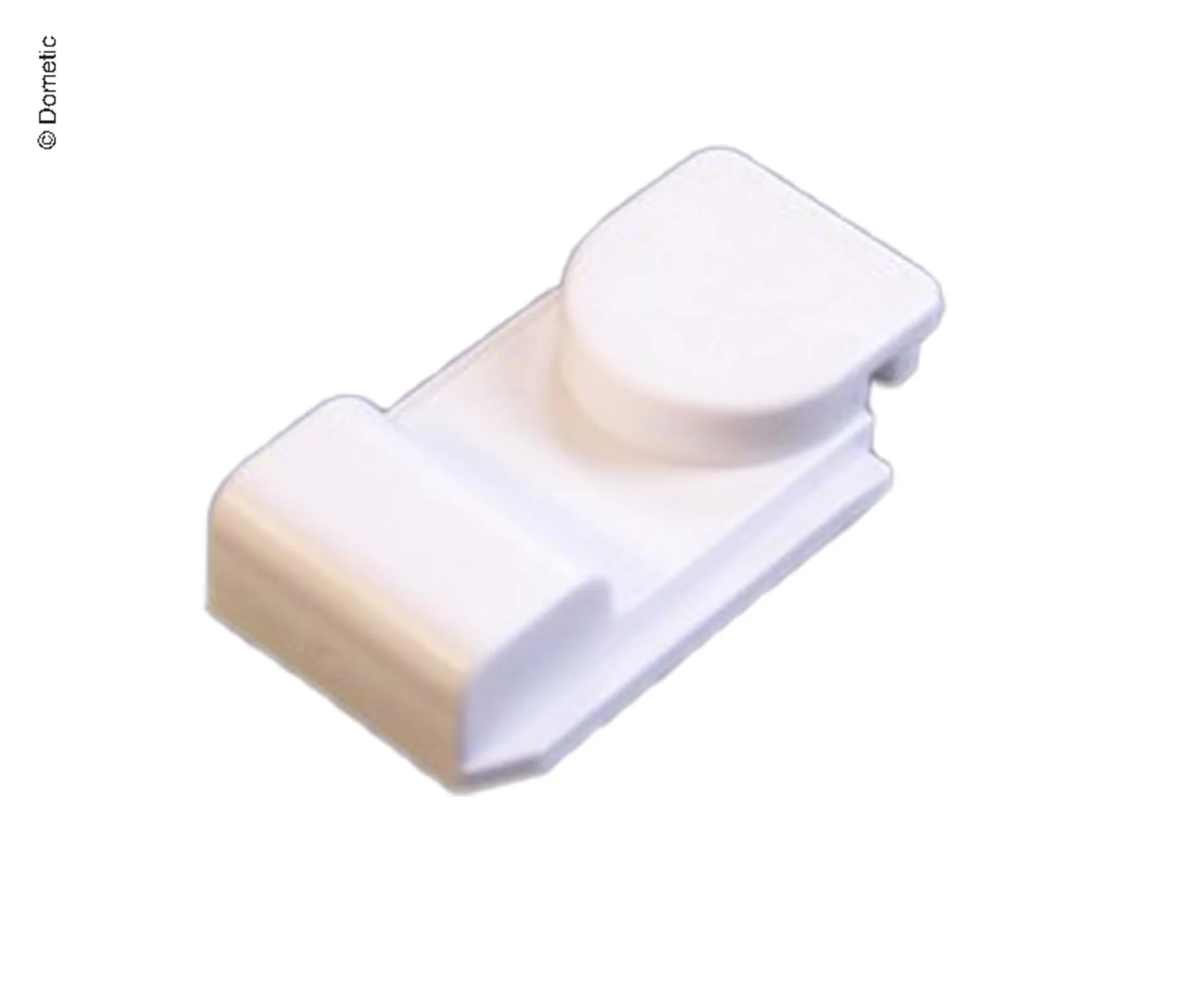 Coulisseau grille de ventilation blanc