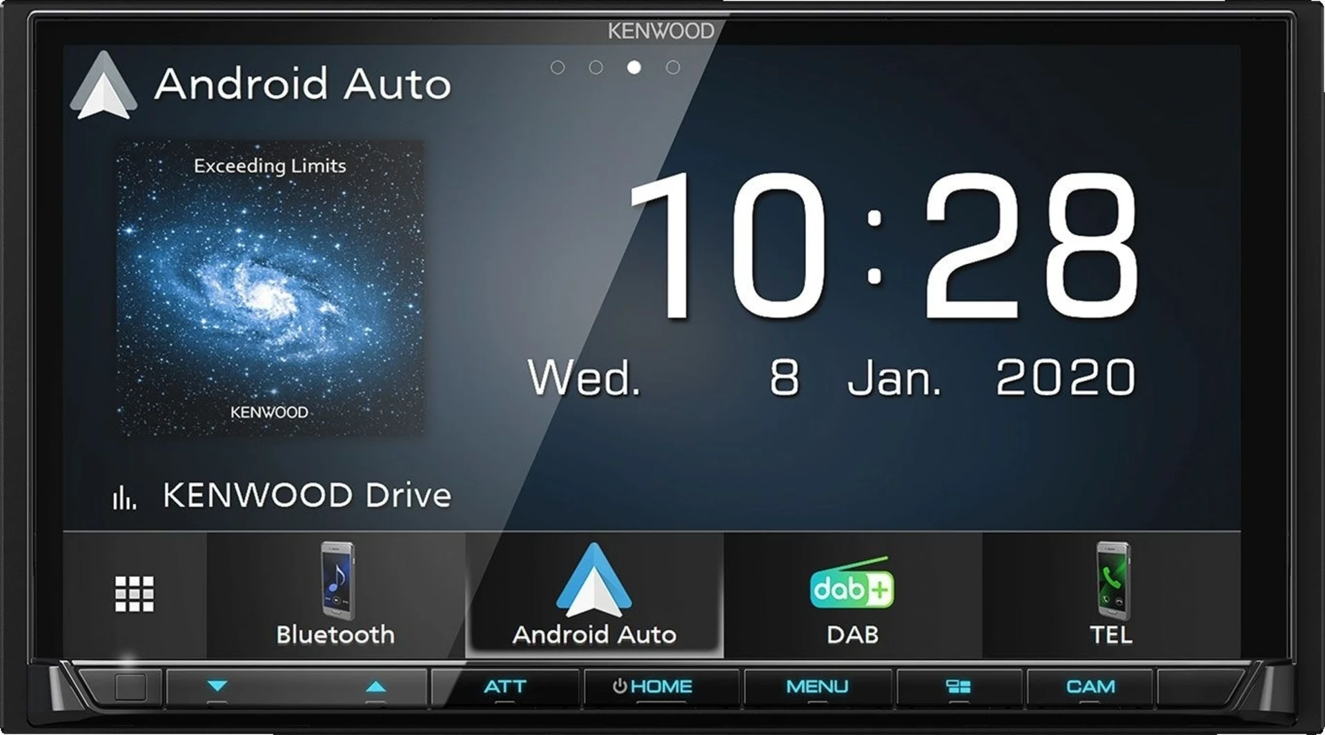 Kenwood DMX8020DABS 7" DAB+ Naviceiver