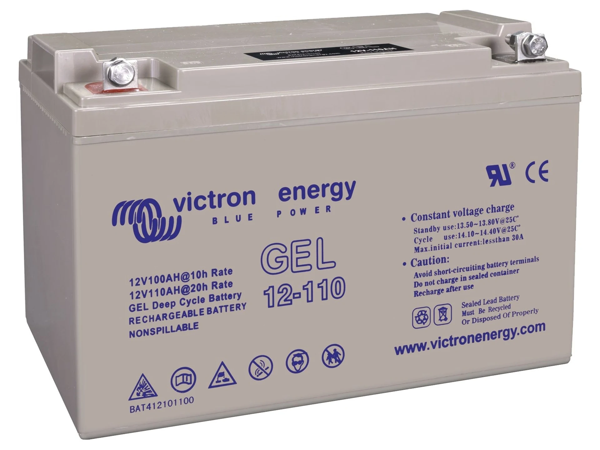 Batterie Gel Deep-Cycle 12 V 110 Ah Batterie Gel Deep-Cycle 12 V 110 Ah