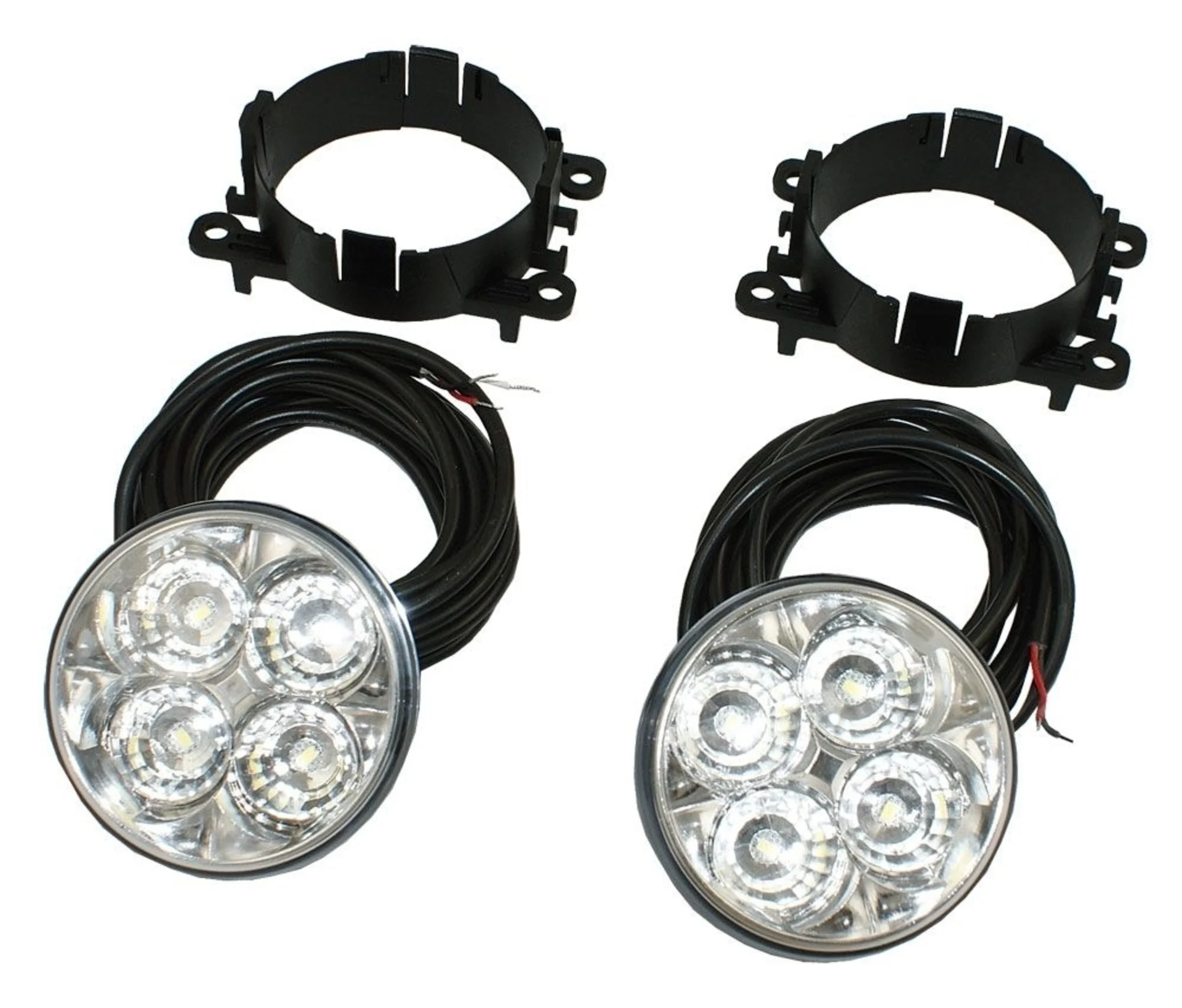 LED-Tagfahrleuchten-Set 12/24V 6W ø 90mm x 56mm, Magneti-Marelli, IP68