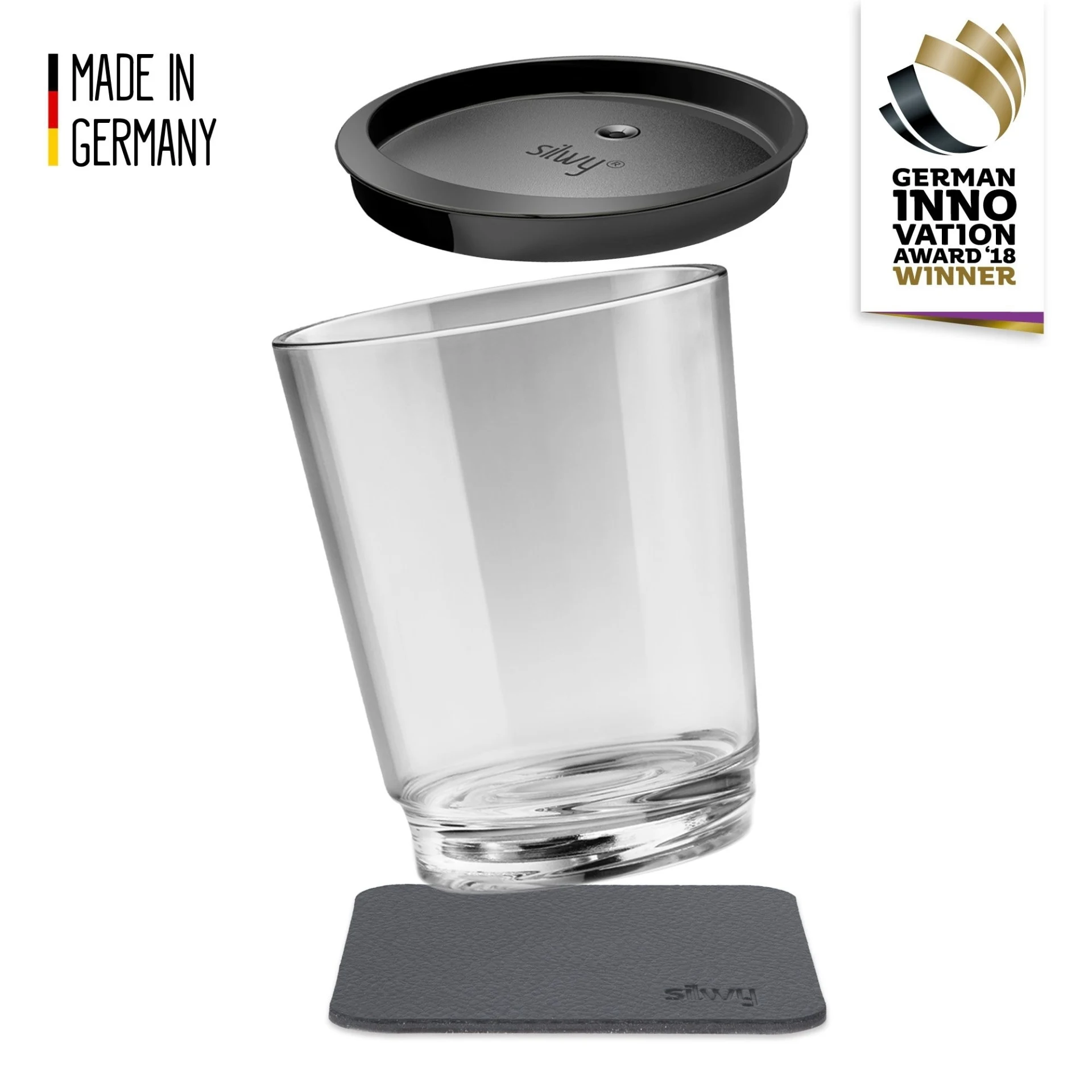 silwy® Gobelet magnétique Triple - The Classic (250 ml)