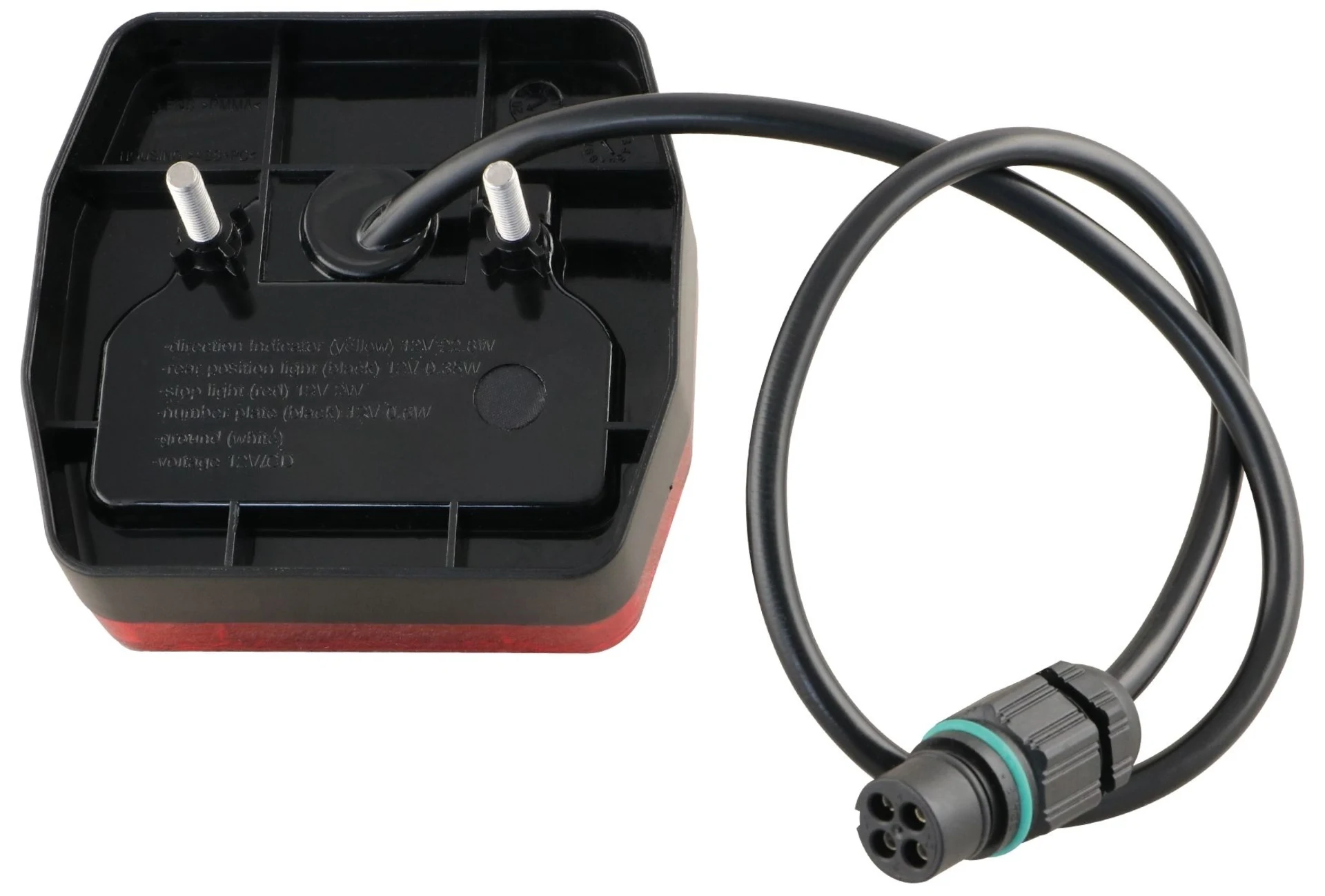 GEKA feu arrière à LED avec contrôle de panne des clignotants à droite