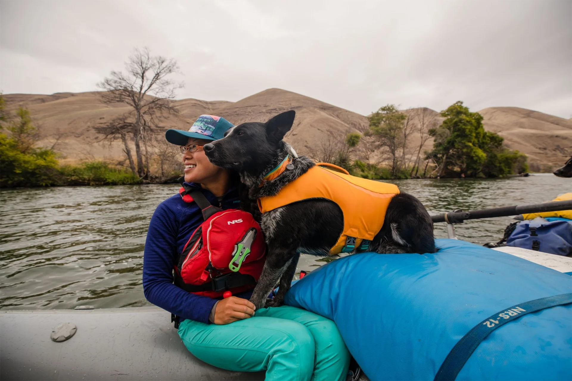 Ruffwear Float Coat Schwimmweste für Hunde Wave Orange L