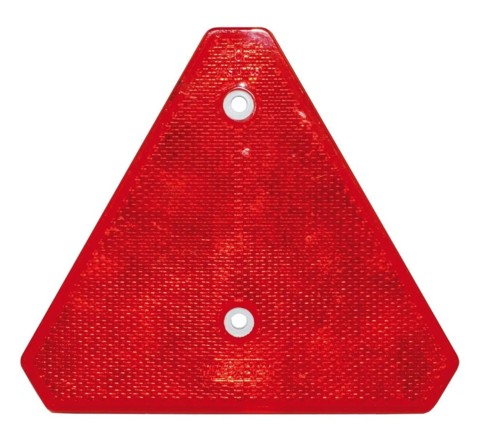 Dreieckrückstrahler m. 2 Befest.Löcher Lochabstand: 70mm Dreieckrückstrahler m. 2 Befest.Löcher Lochabstand: 70mm