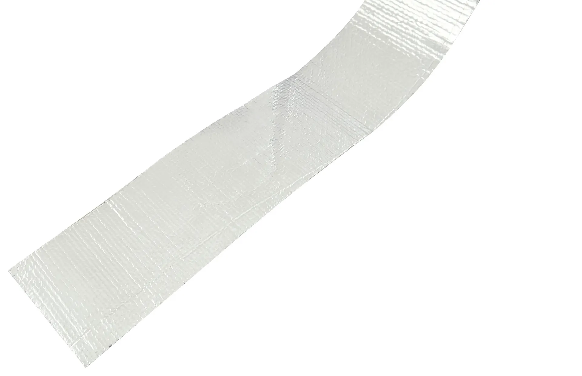 Hitzeschutzfolie bis 500° C, selbstklebend aus textilen Glasfasern 1 m Rollen