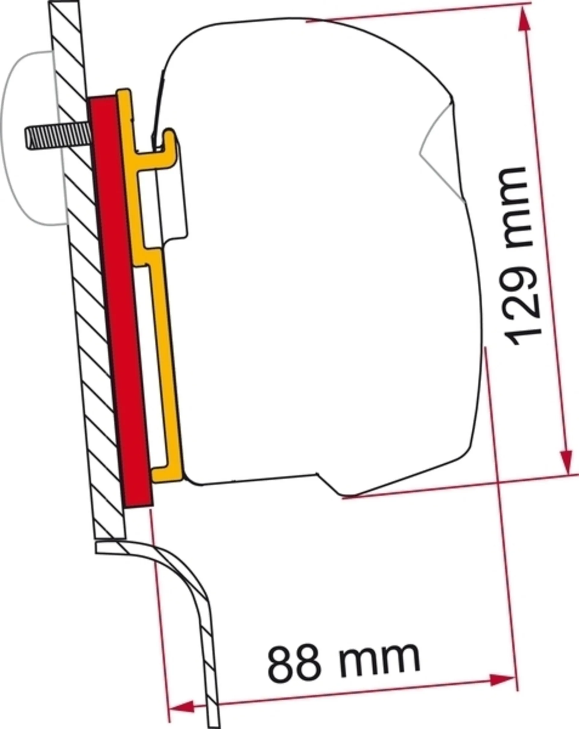F45 Kit High Roof Adaptateur Westfalia F45 Kit High Roof Adaptateur Westfalia