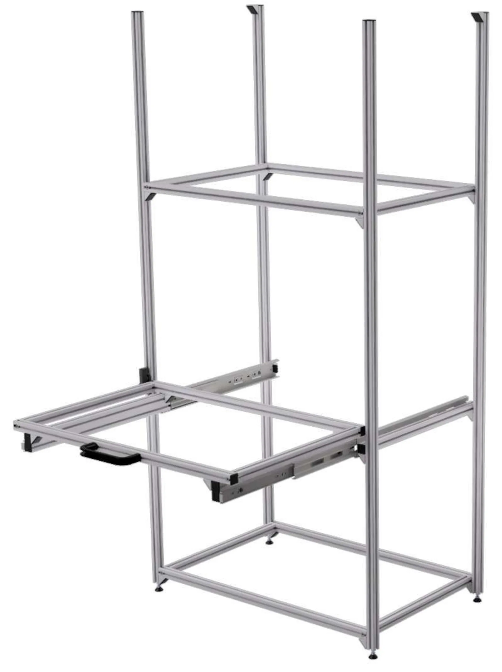 Regalsystem Quer 64 mit Teleskop SYS-Rack