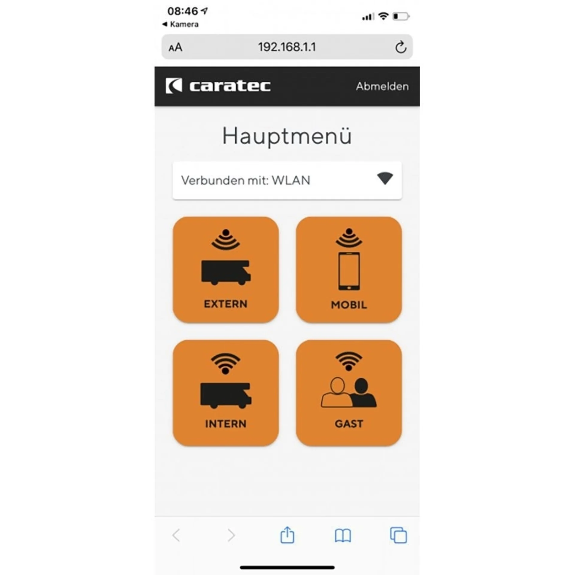 Caratec CET300R LTE / WiFi Router inkl. Außenantenne