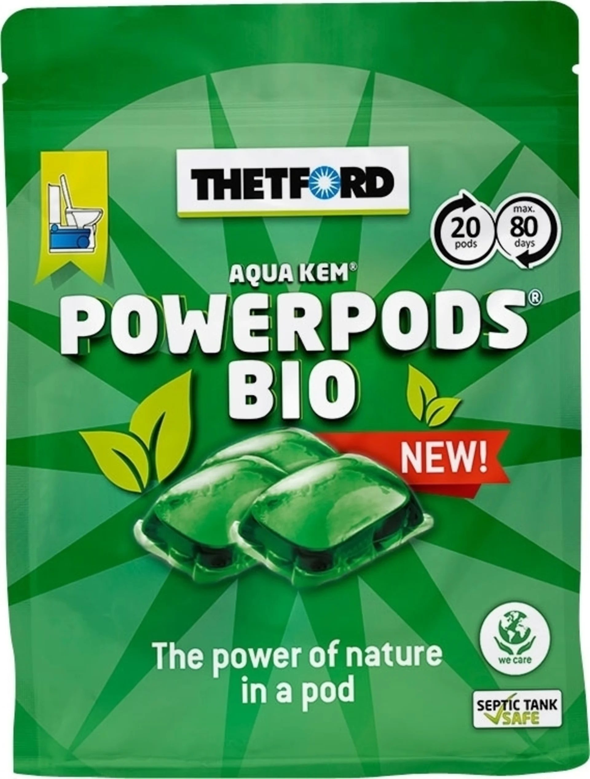 Thetford PowerPods additif sanitaire bio 20 pods Thetford PowerPods additif sanitaire bio 20 pods