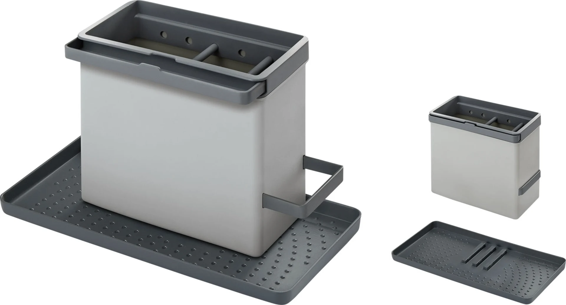 Metaltex Tidytex Organisateur d'évier gris clair Metaltex Tidytex Organisateur d'évier gris clair