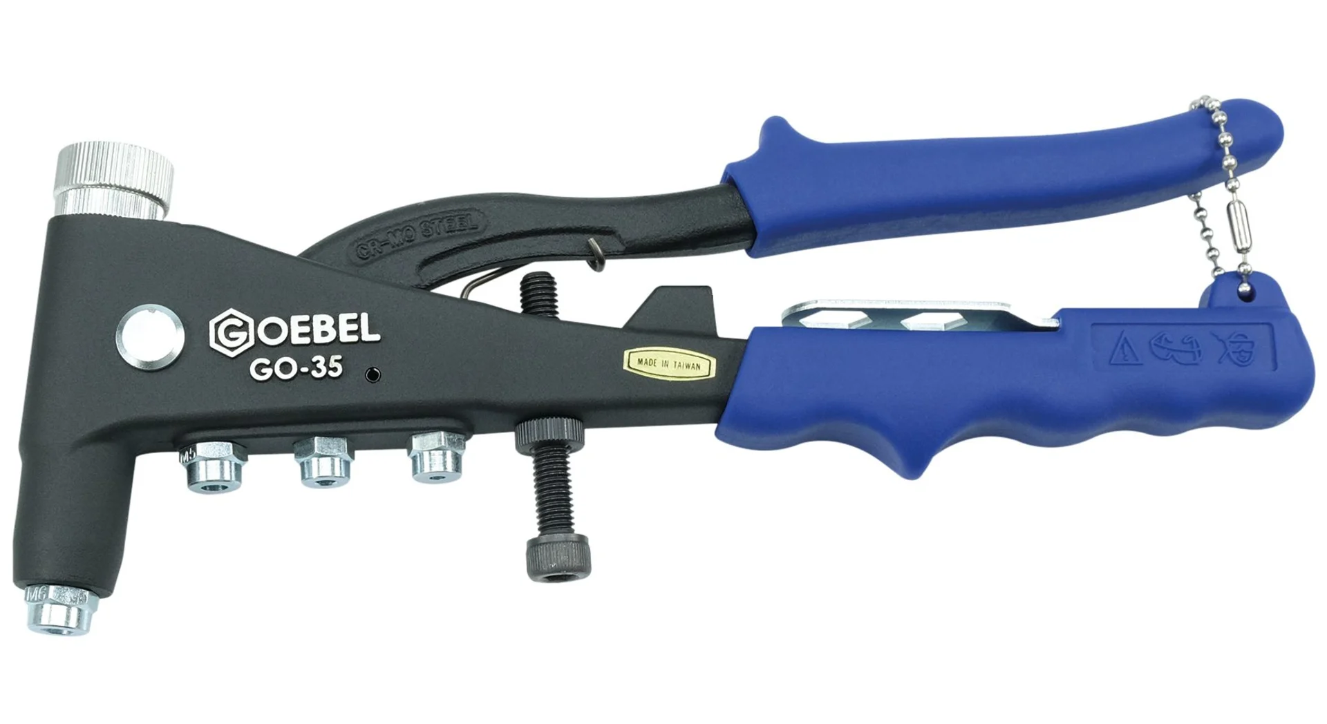 Blindnietmutter und Blindnietschrauben Handzange GO-35 M3 - M6