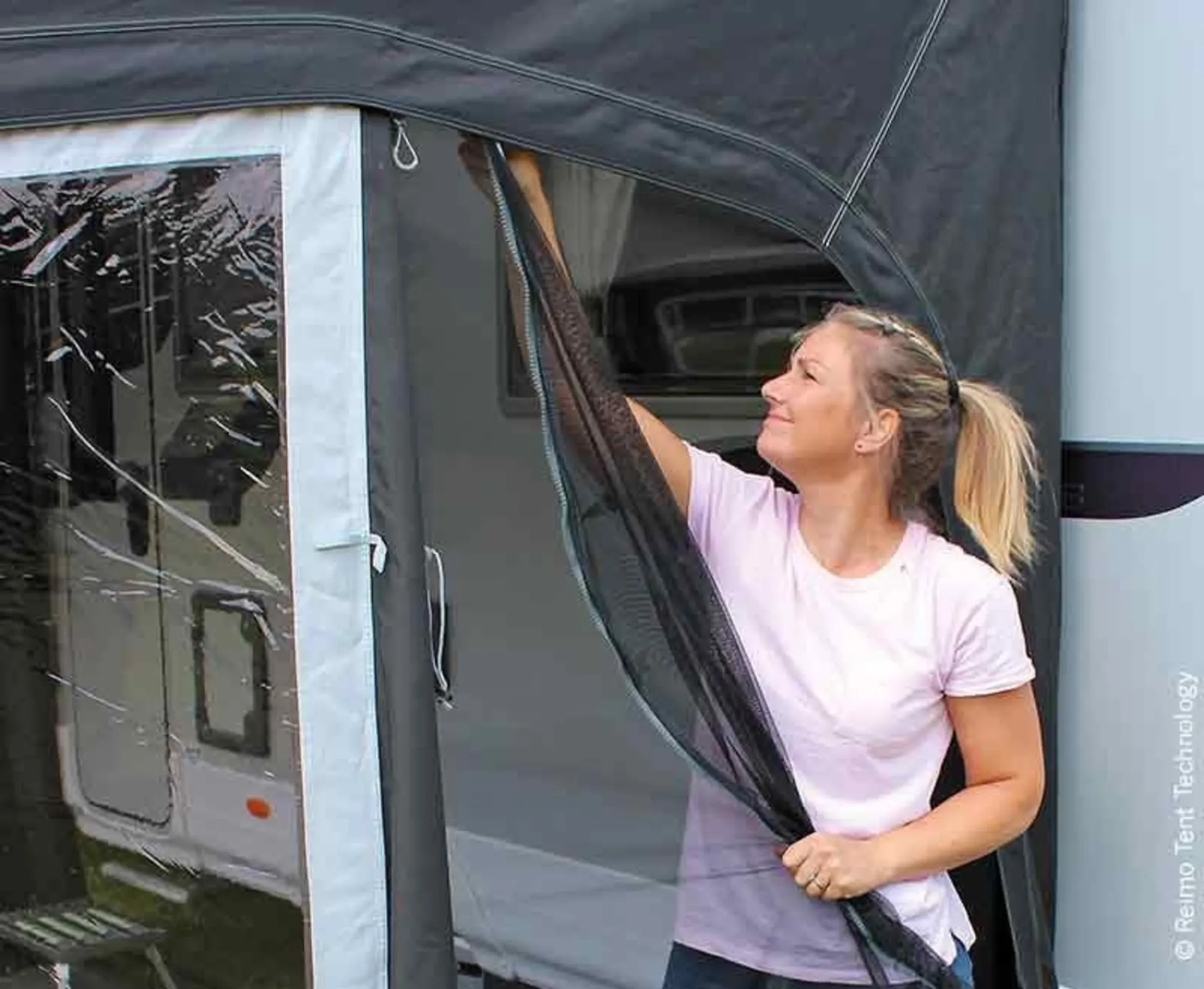 Porte moustiquaire pour ECLIPSE PRO 380 L+XL paroi latérale