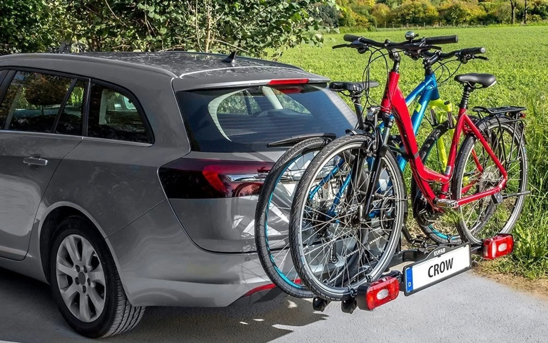 Porte-vélos Eufab Crow attelage de remorque