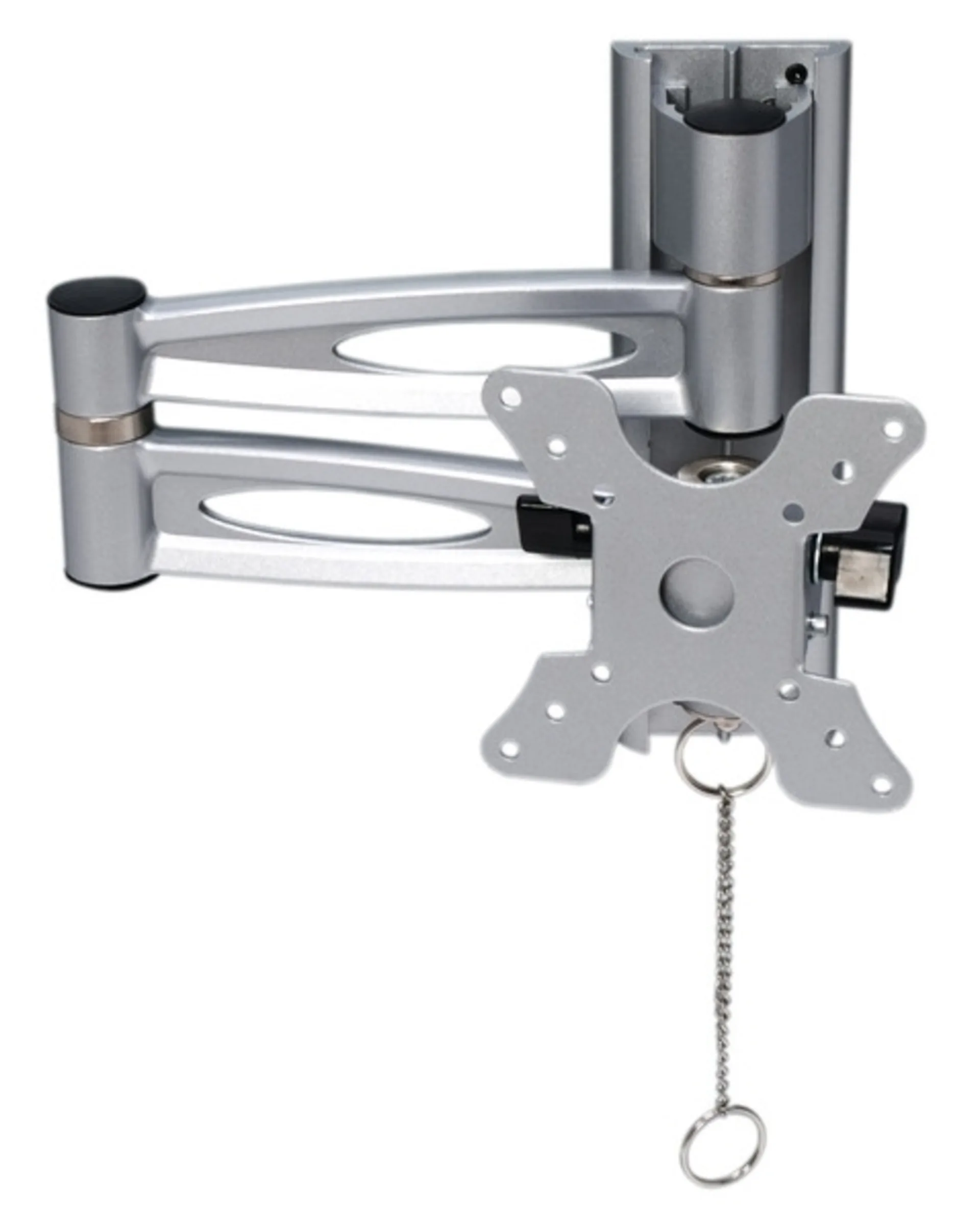 Carbest TV-Halter Simon Luxus, Silber Carbest TV-Halter Simon Luxus, Silber