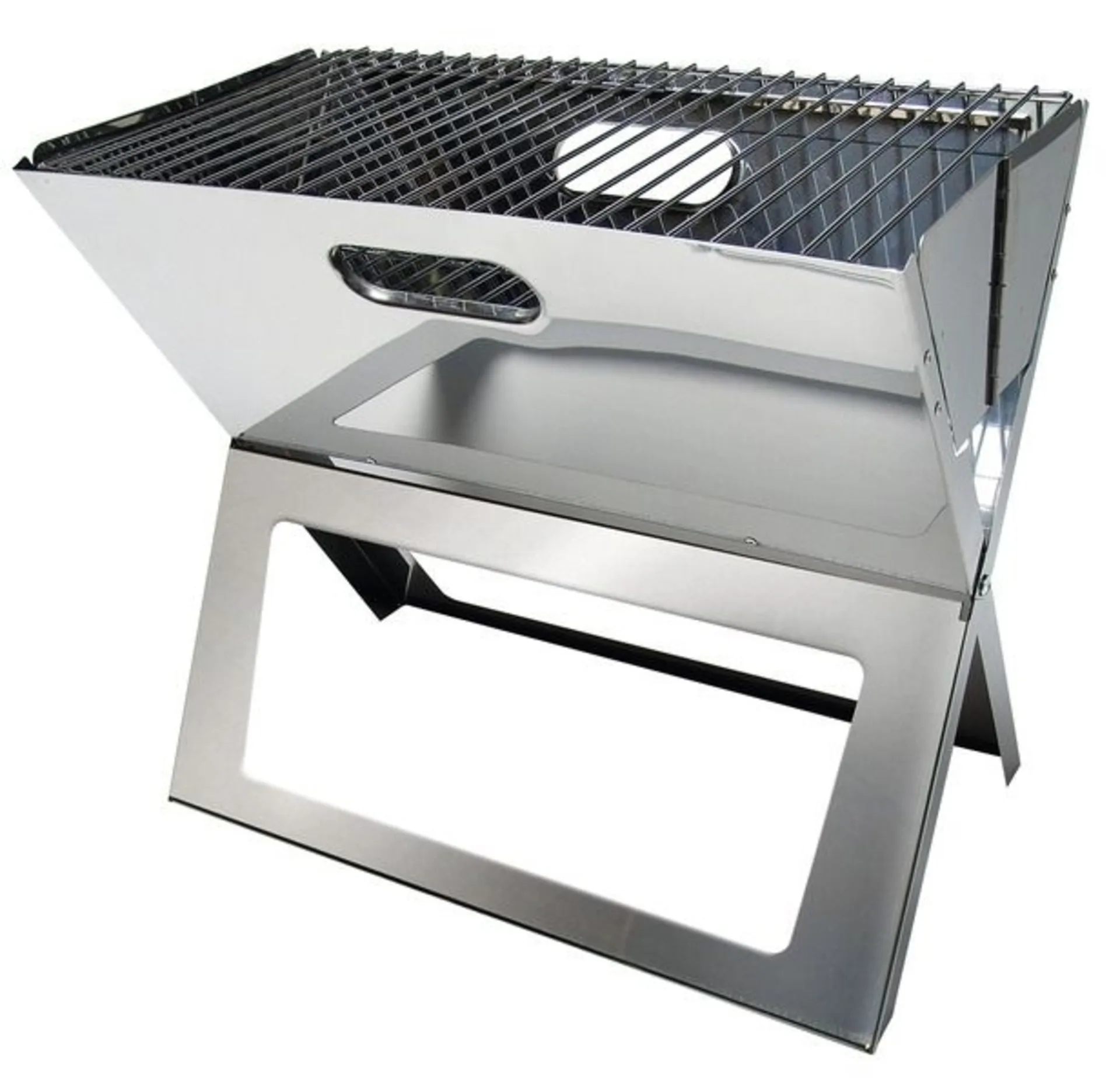 Camp4 Holzkohlegrill Tom - Klein und Zusammenfaltbar für das perfekte Grillvergnügen unterwegs