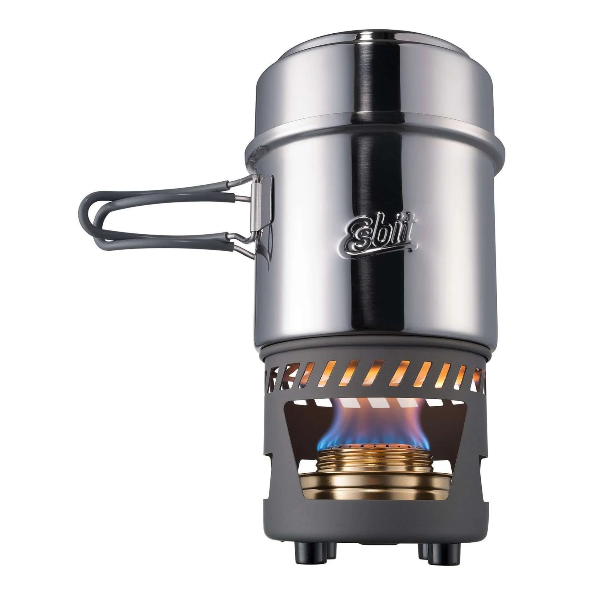 Esbit Spiritus-Kochset, 470 ml / 985 ml 18/8 Edelstahl