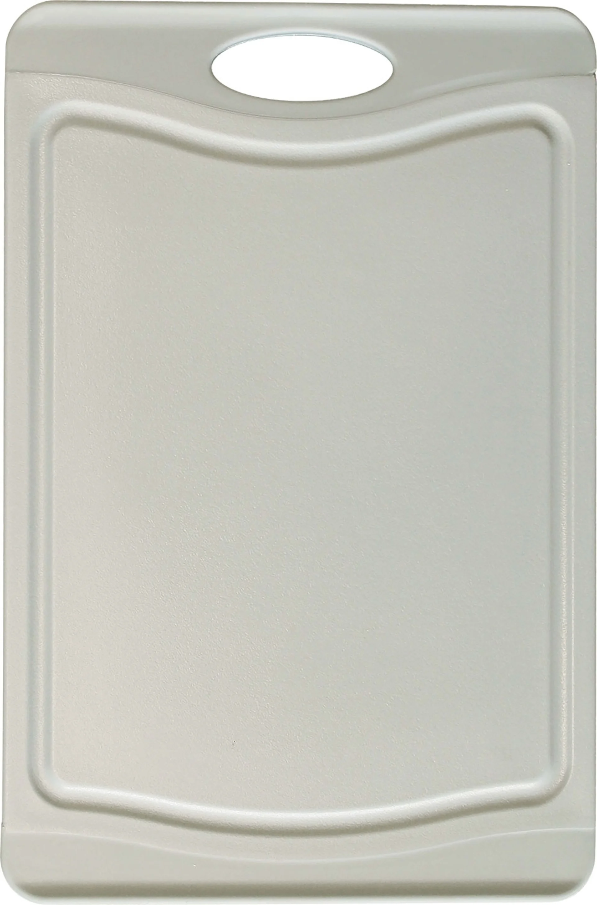 Steuber Planche à découper avec gouttière à jus grande 37 x 25 cm soft grey