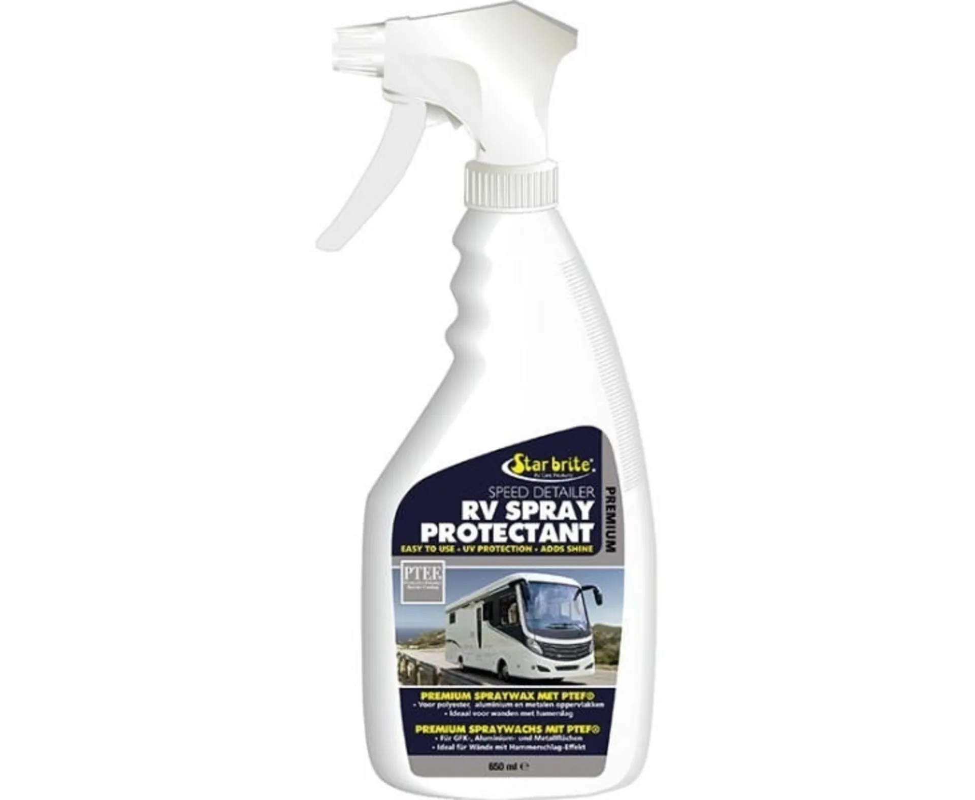 Cire en spray premium avec PTEF pour les camping-cars et les caravanes