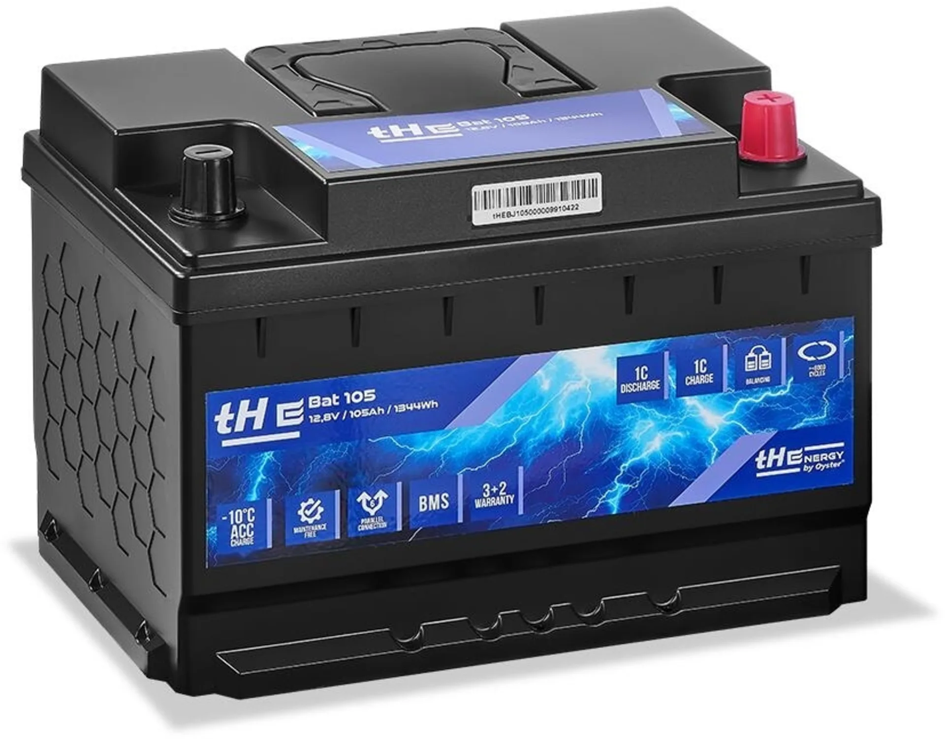 tHE Bat 105 Lithium-Batterie LiFePO4